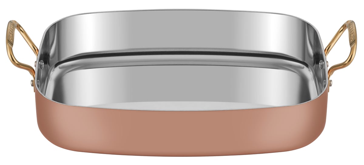 MM COPPER ROSTING PAN FOR TURKEY
