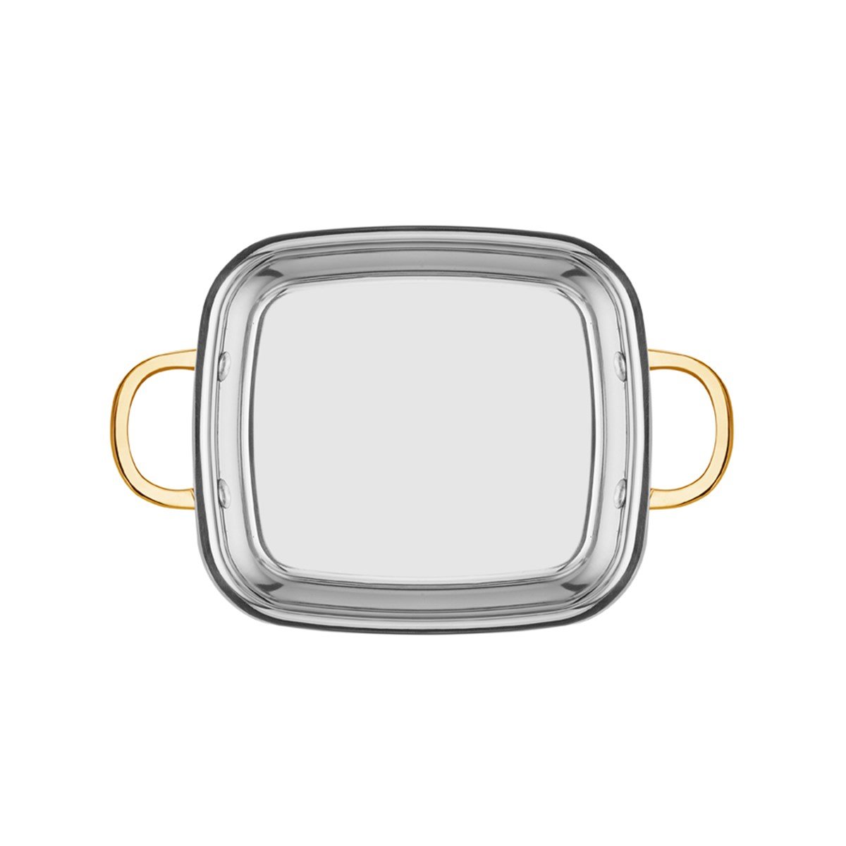 Multi Metal Copper Square Dish