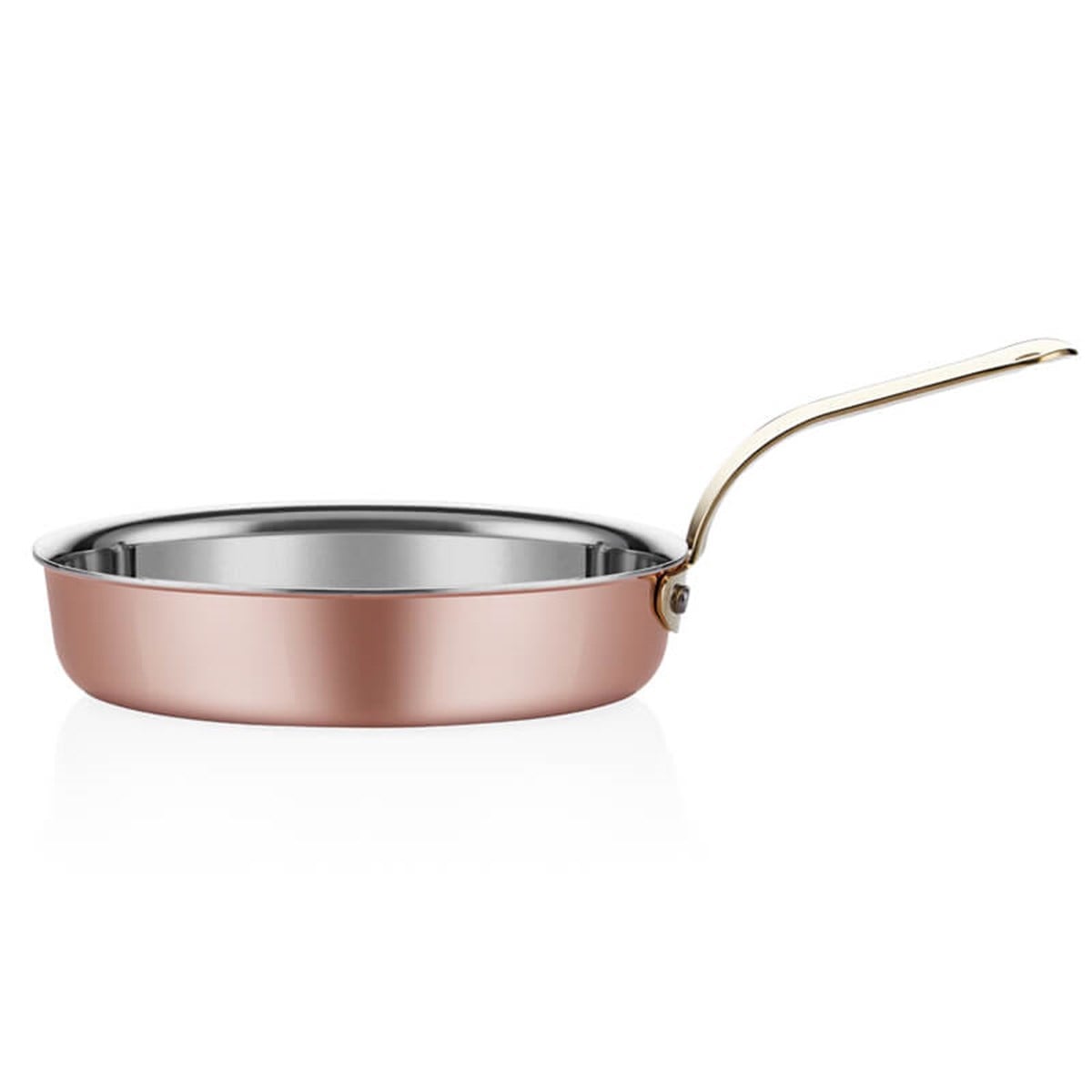 Multi Metal Copper Mini Oval Pan