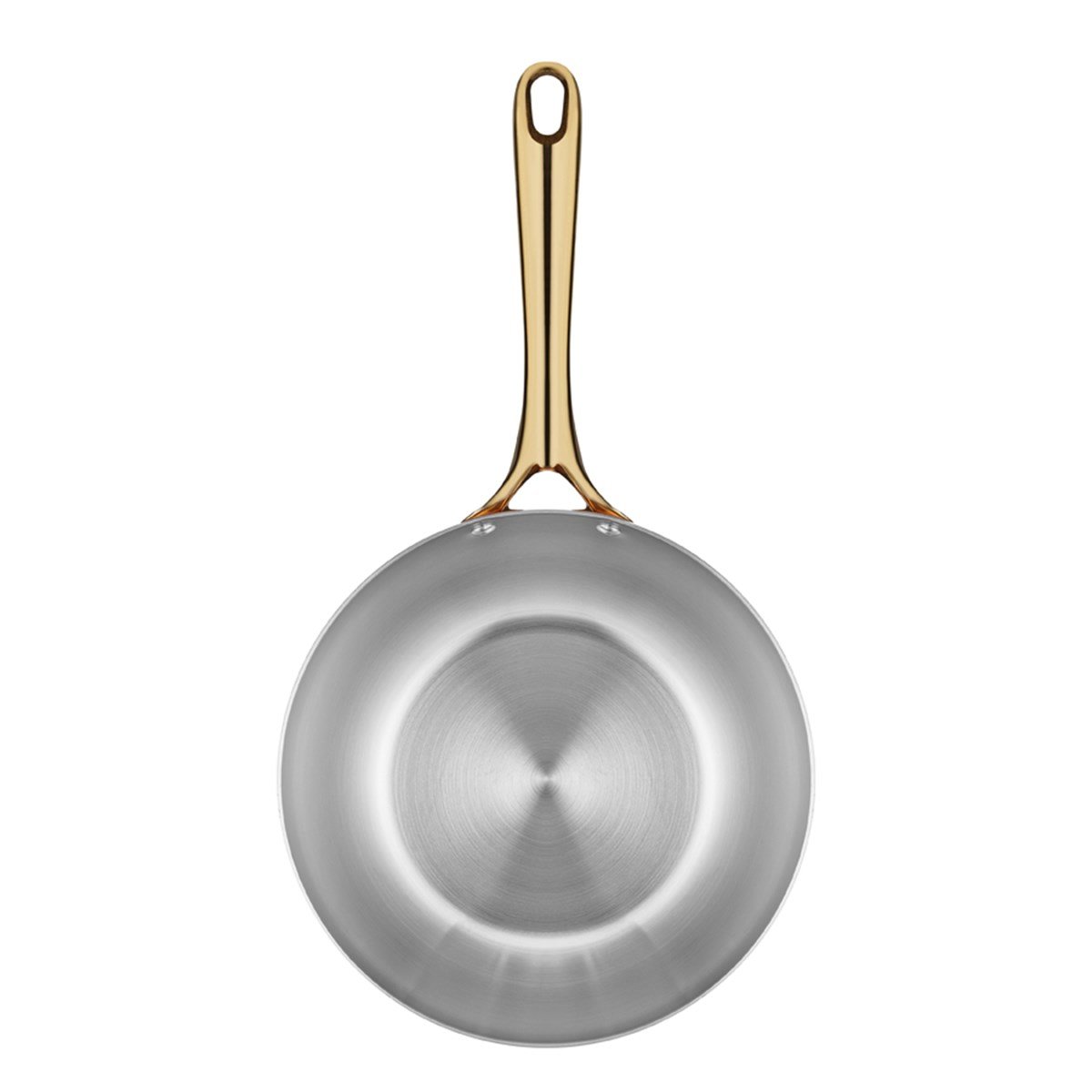 Multi Metal Copper Wok Pan