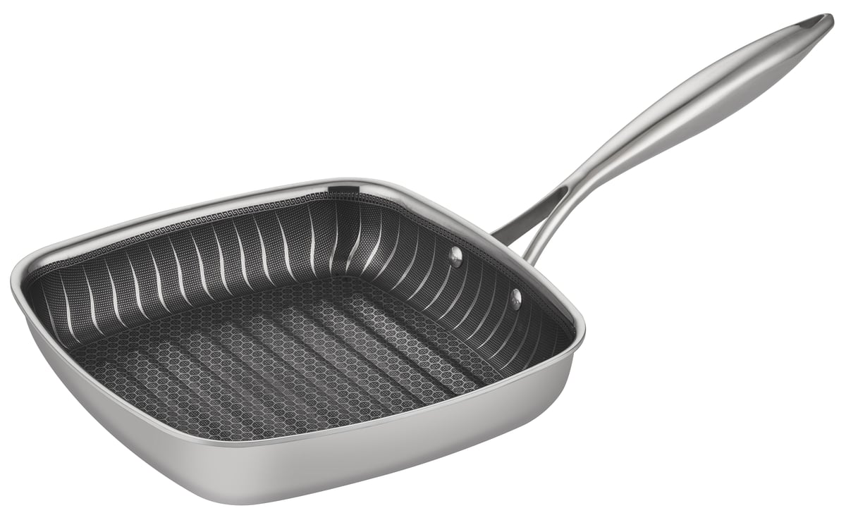 Multi Metal Emboss Grill Pan