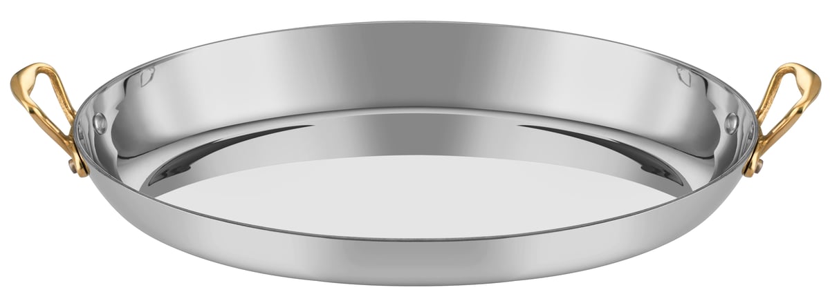 Multi Metal Steel Oval Frying Pan