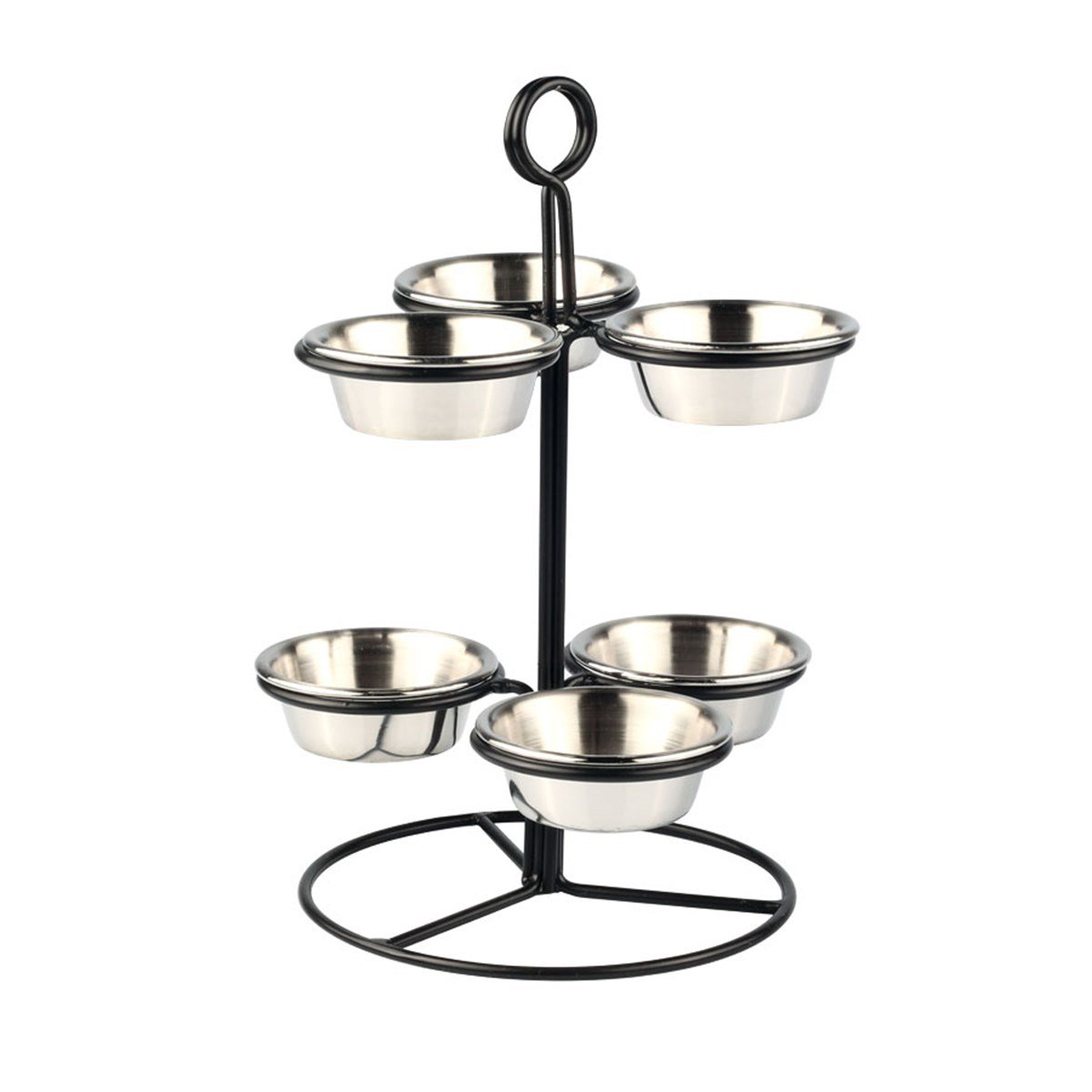 Sauce Stand with 6 Cup Holders