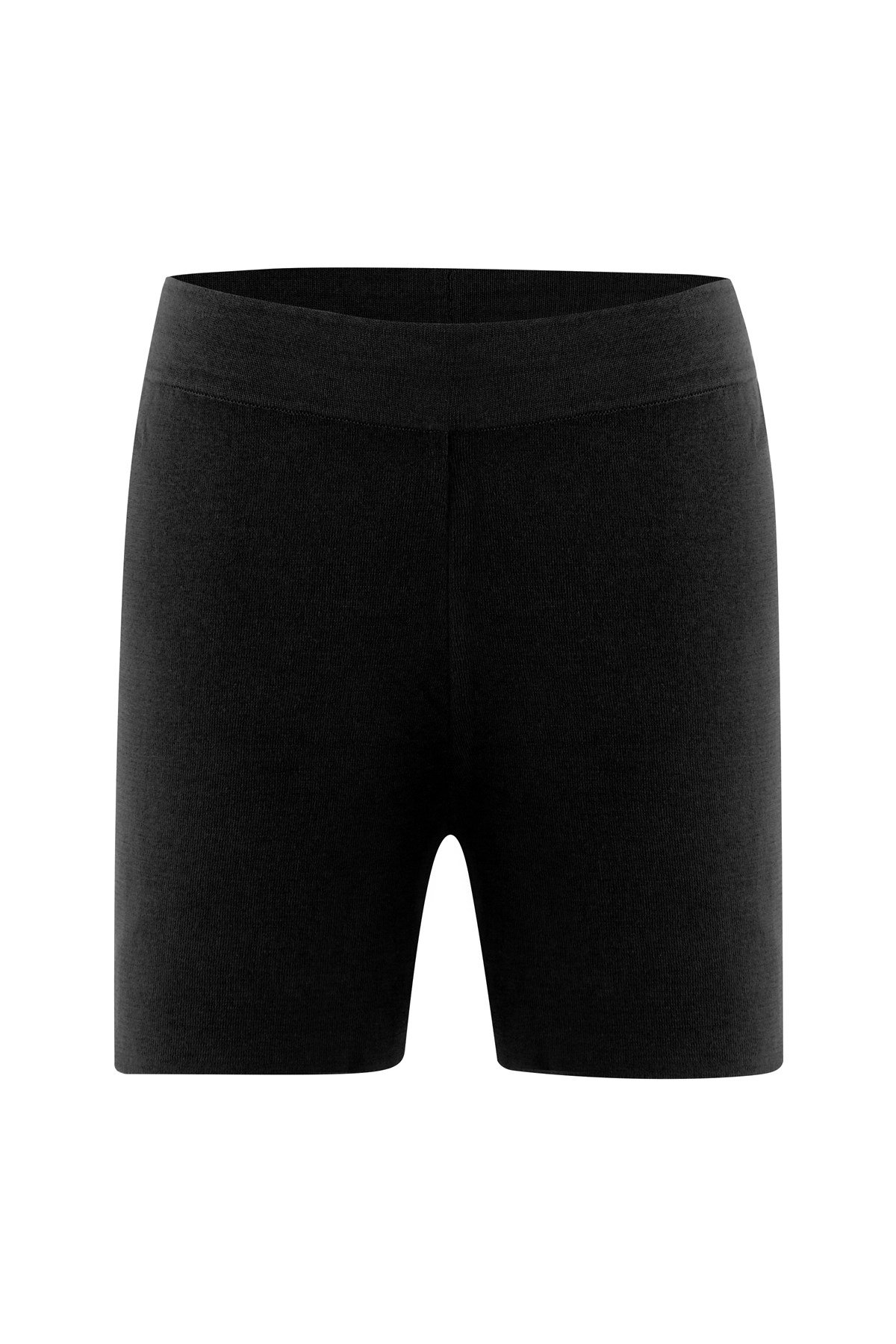 Peraluna %100 Pamuk Antrasit Kadın Şort