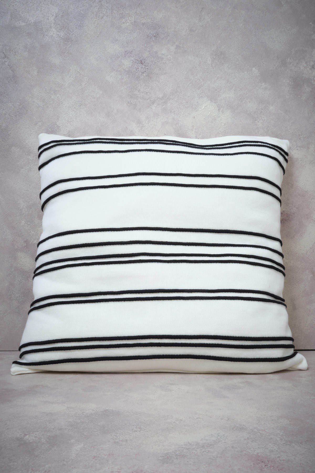 Peraluna DREAM PILLOW 100% Organic Cotton Knitwear Pillowcase 45X45 cm. - Ecru