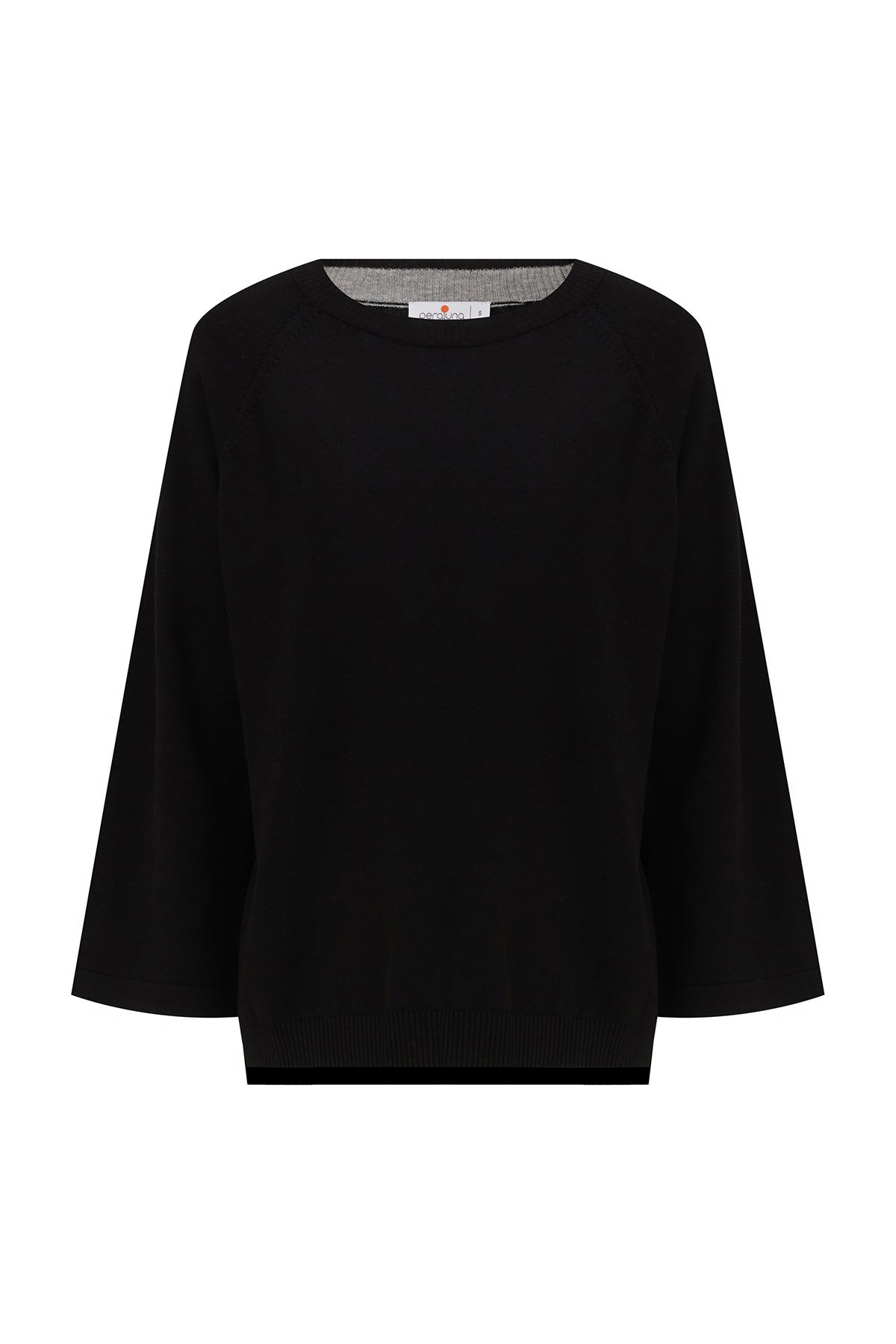 Peraluna NELL PULLOVER Yanları Yırtmaçlı 3/4 Kol İnce Kadın Triko Kazak