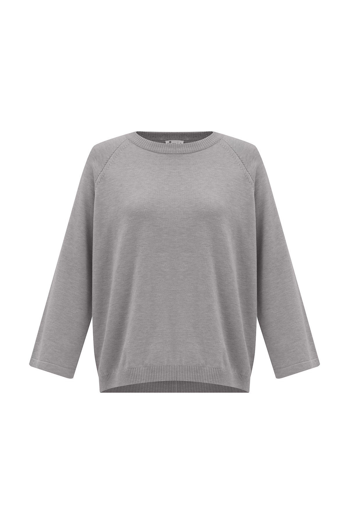 Peraluna NELL PULLOVER Yanları Yırtmaçlı 3/4 Kol İnce Kadın Triko Kazak