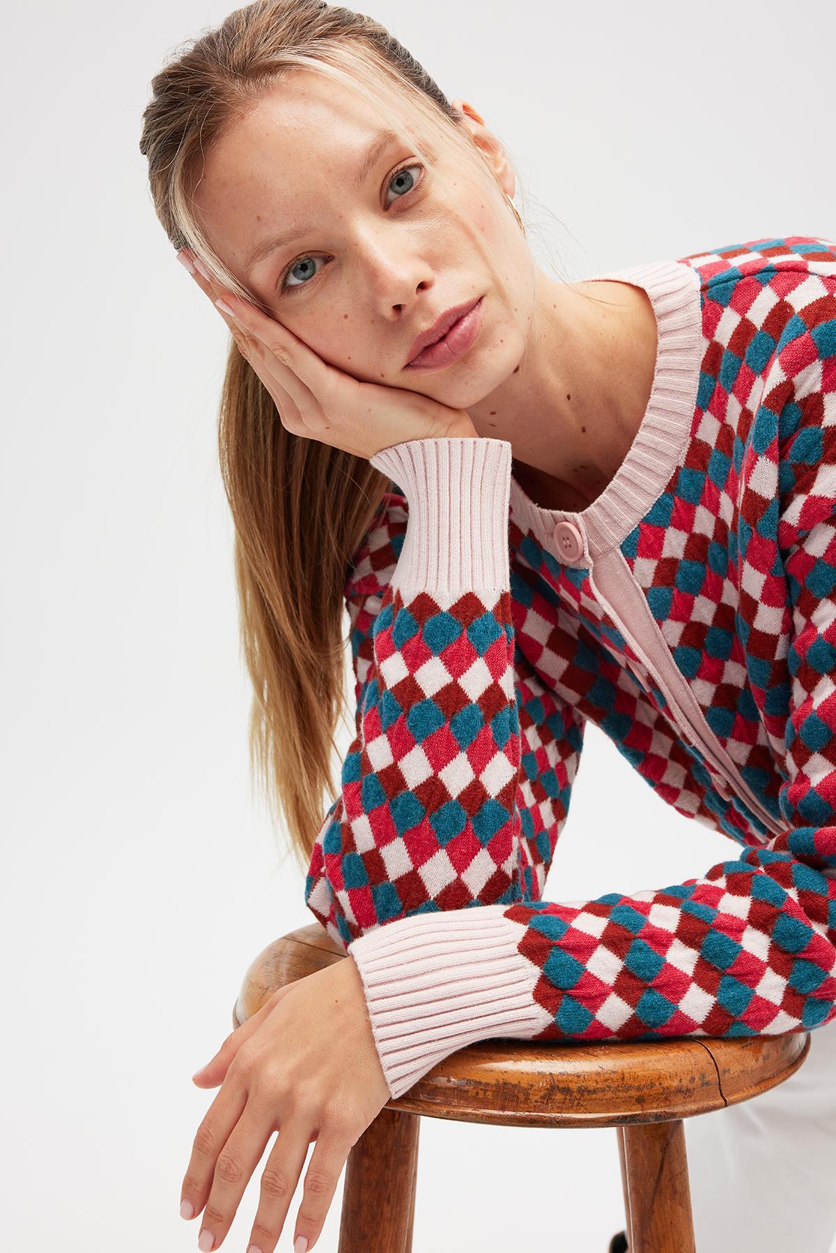 Peraluna Pilgrim Triko Hırka - Multi