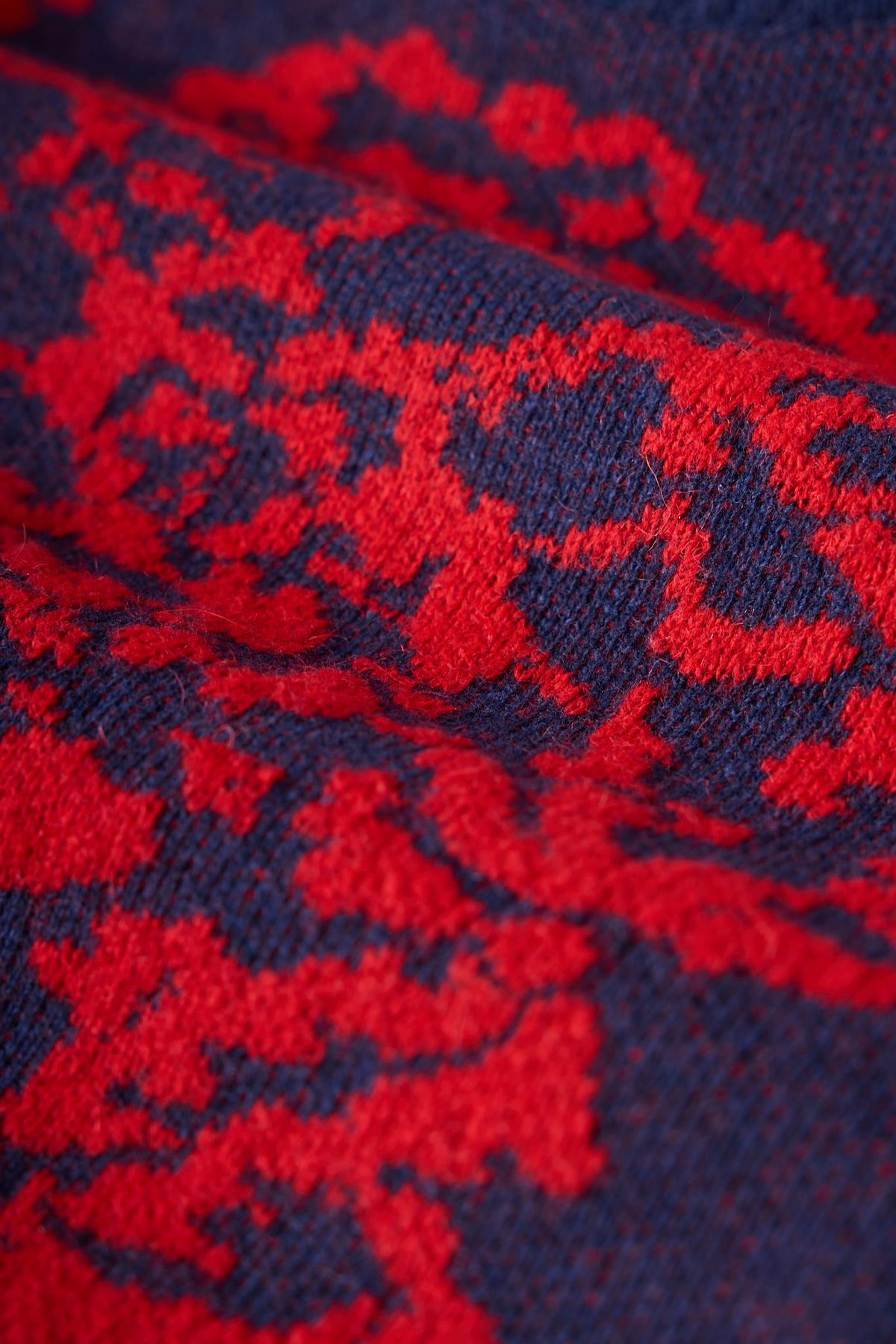 Peraluna Sally Jakarlı Kadın Triko Kazak - Lacivert