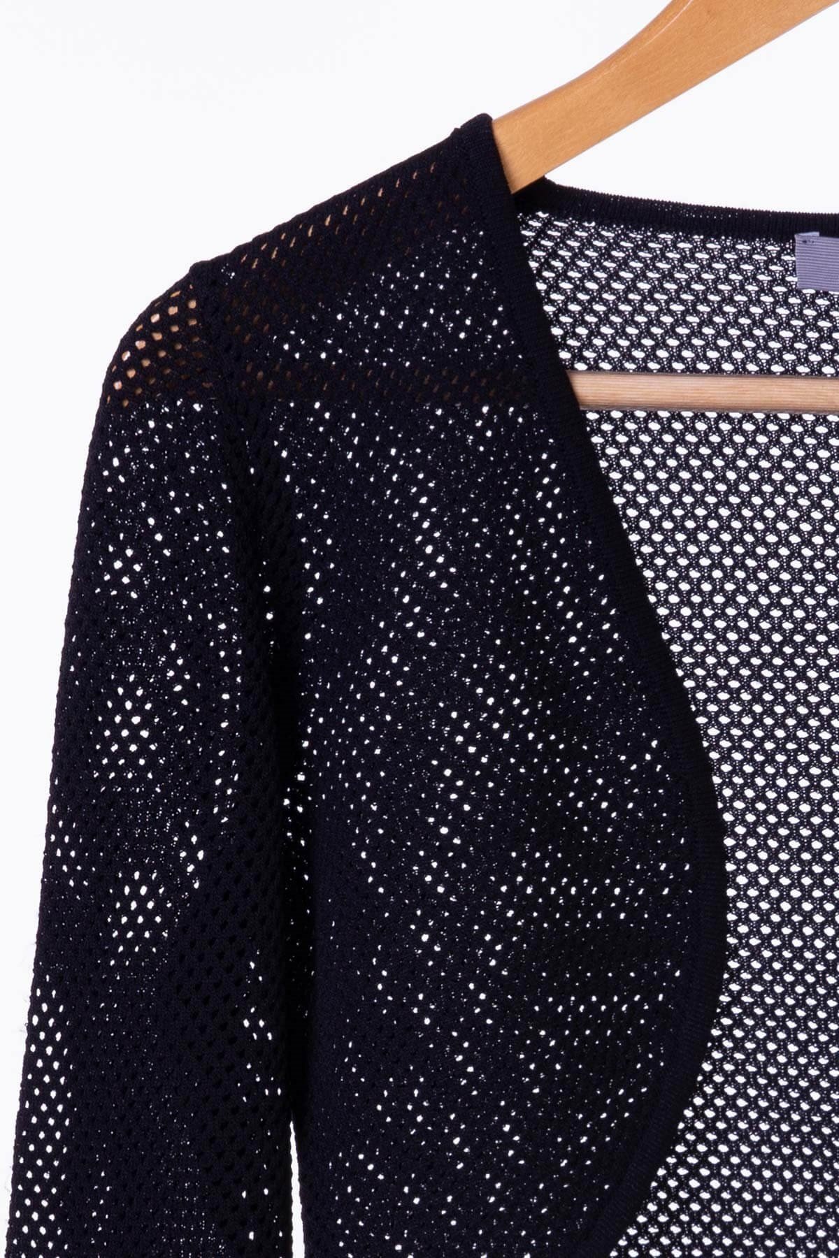 Peraluna Siyah File Bolero