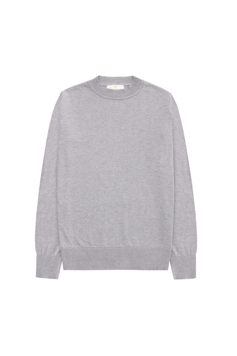 Styleboom X Peraluna CHELSEA PULLOVER Bisiklet Yaka Standart Kesim Kadın Triko Kazak - Gri