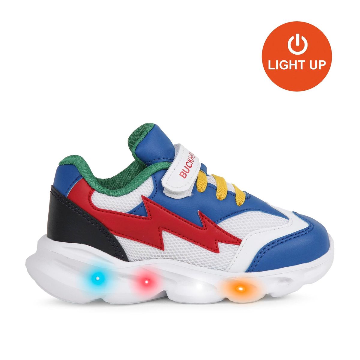 Buckhead Buckhead ÇOCUK IŞIKLI CIRTLI GÜNLÜK AYAKKABI BUCK4431 FASTER