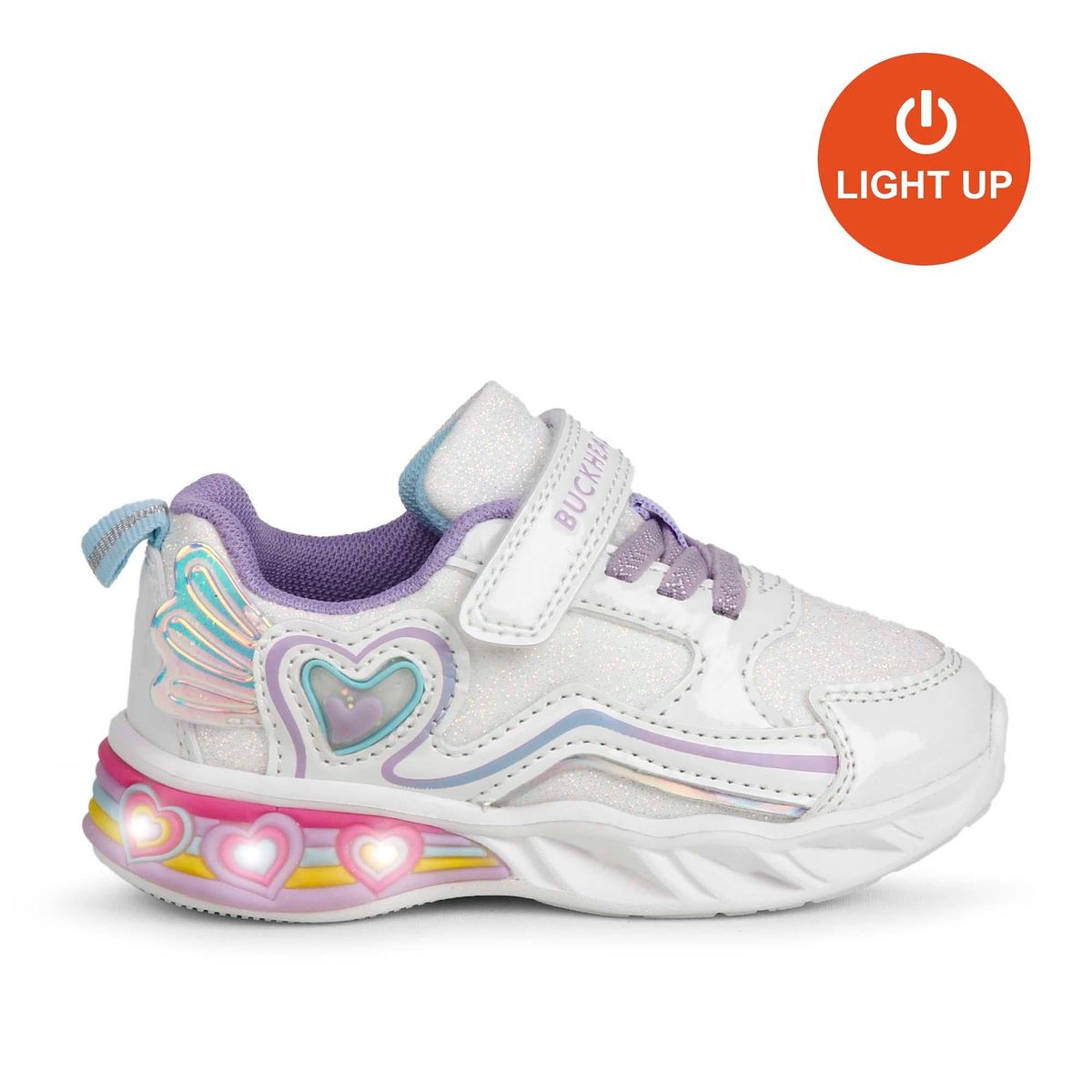 Buckhead Buckhead ÇOCUK IŞIKLI CIRTLI GÜNLÜK AYAKKABI BUCK3046 BERRY