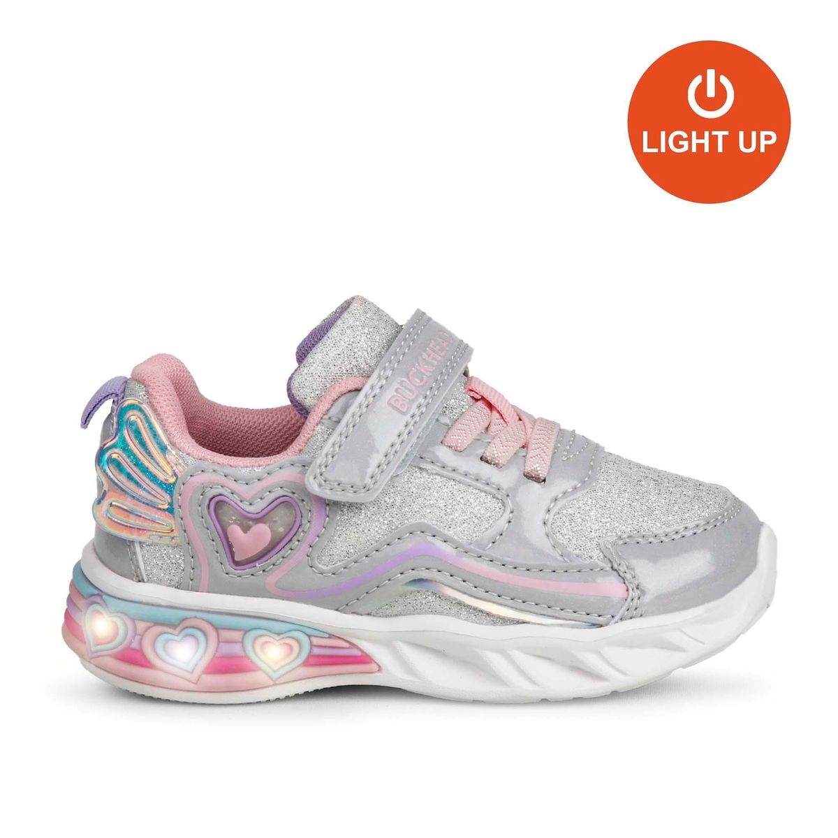 Buckhead Buckhead ÇOCUK IŞIKLI CIRTLI GÜNLÜK AYAKKABI BUCK3046 BERRY