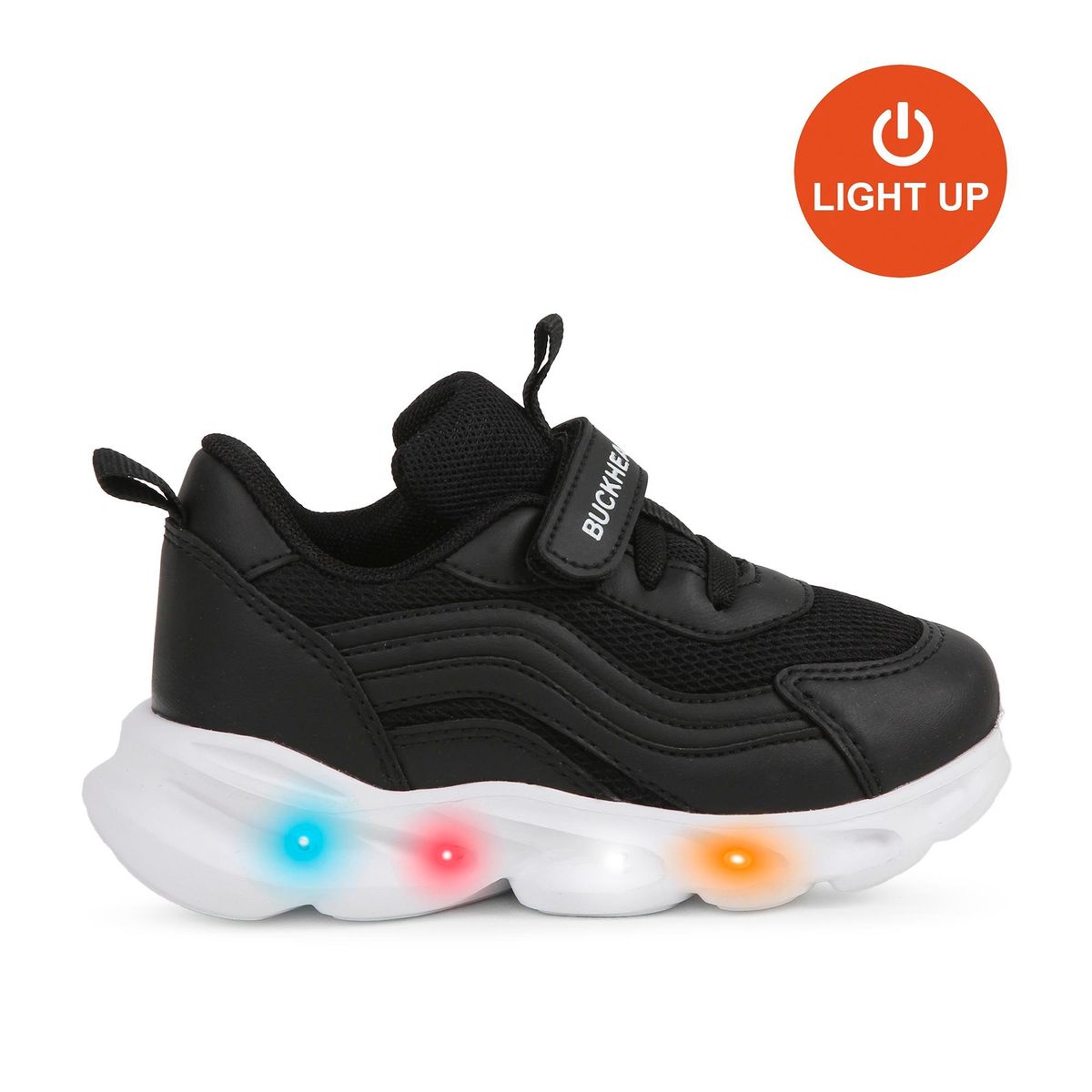 Buckhead Buckhead ÇOCUK IŞIKLI CIRTLI GÜNLÜK AYAKKABI BUCK4432 GLOSSY MAX