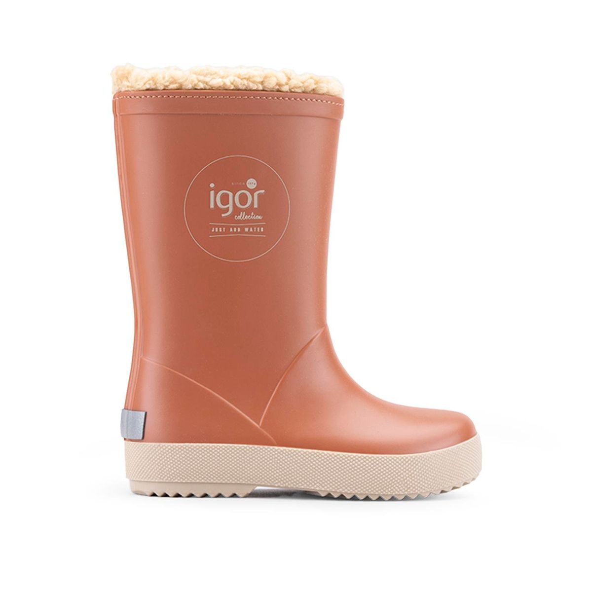 Igor Igor ÇOCUK KÜRKLÜ YAĞMUR ÇİZMESİ W10293 SPLASH DK BORREGUITO