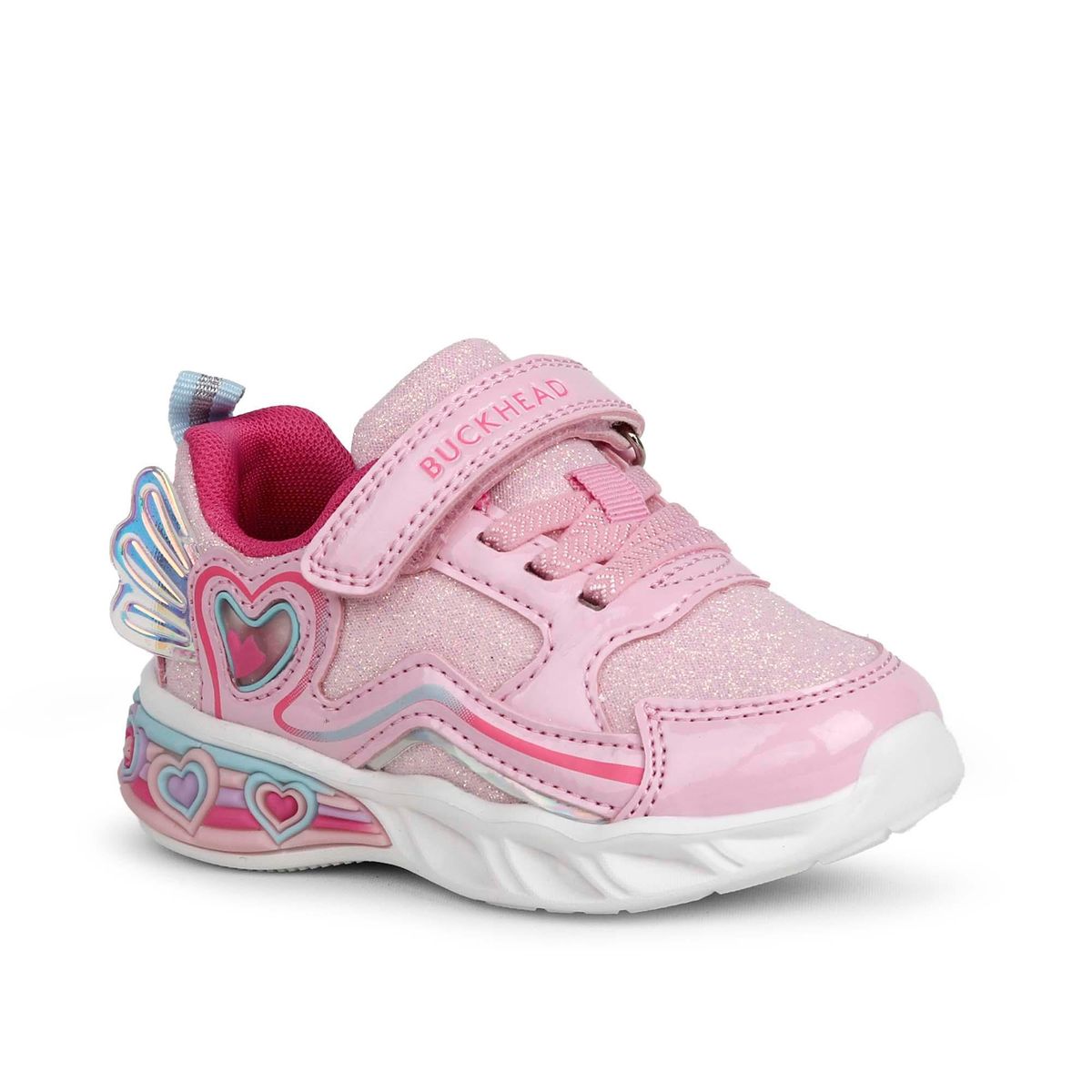 Buckhead Buckhead ÇOCUK IŞIKLI CIRTLI GÜNLÜK AYAKKABI BUCK3046 BERRY