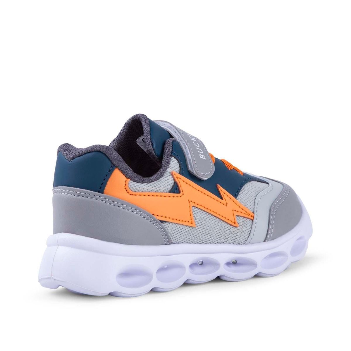 Buckhead Buckhead Çocuk Işıklı Cırtlı Spor Ayakkabı BUCK4308 Ares