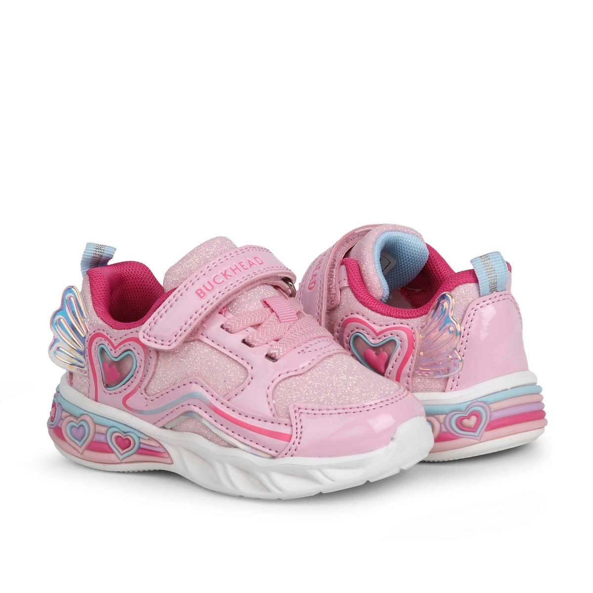 Buckhead Buckhead ÇOCUK IŞIKLI CIRTLI GÜNLÜK AYAKKABI BUCK3046 BERRY