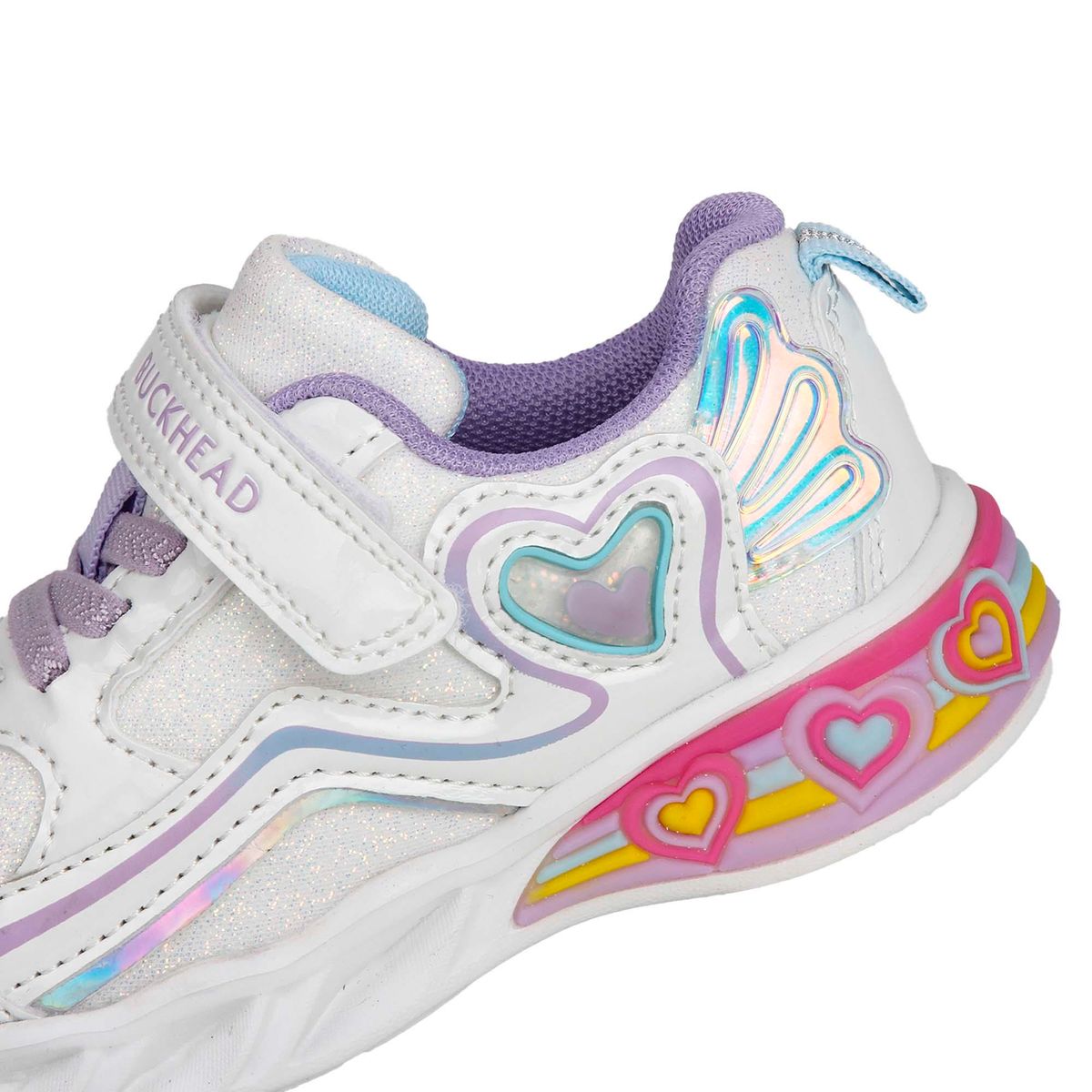 Buckhead Buckhead ÇOCUK IŞIKLI CIRTLI GÜNLÜK AYAKKABI BUCK3046 BERRY