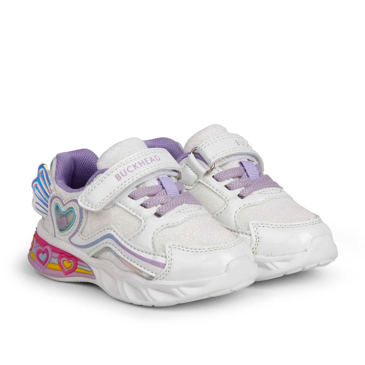 Buckhead Buckhead ÇOCUK IŞIKLI CIRTLI GÜNLÜK AYAKKABI BUCK3046 BERRY