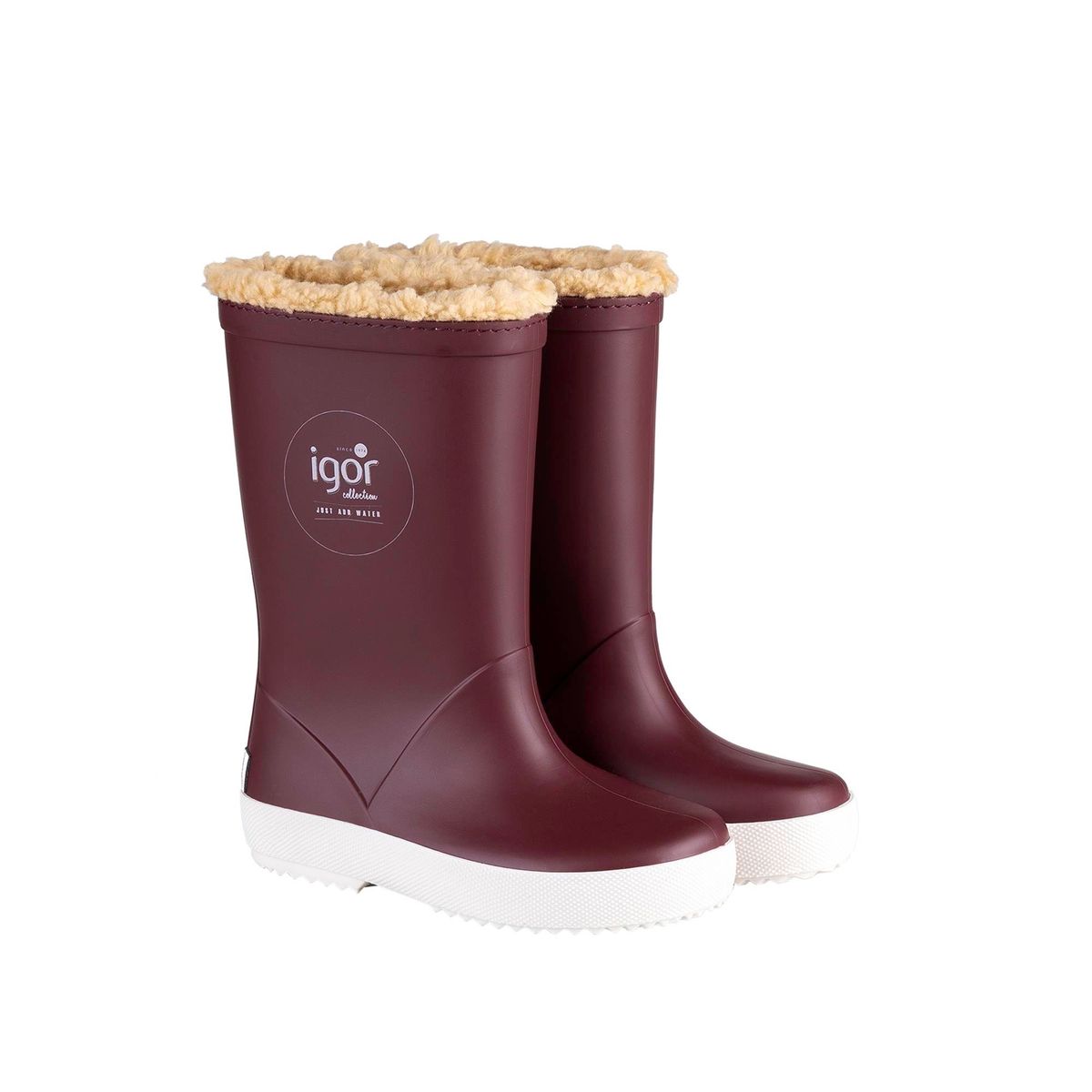 Igor Igor ÇOCUK KÜRKLÜ YAĞMUR ÇİZMESİ W10207 SPLASH NAUTICO BORREGUITO