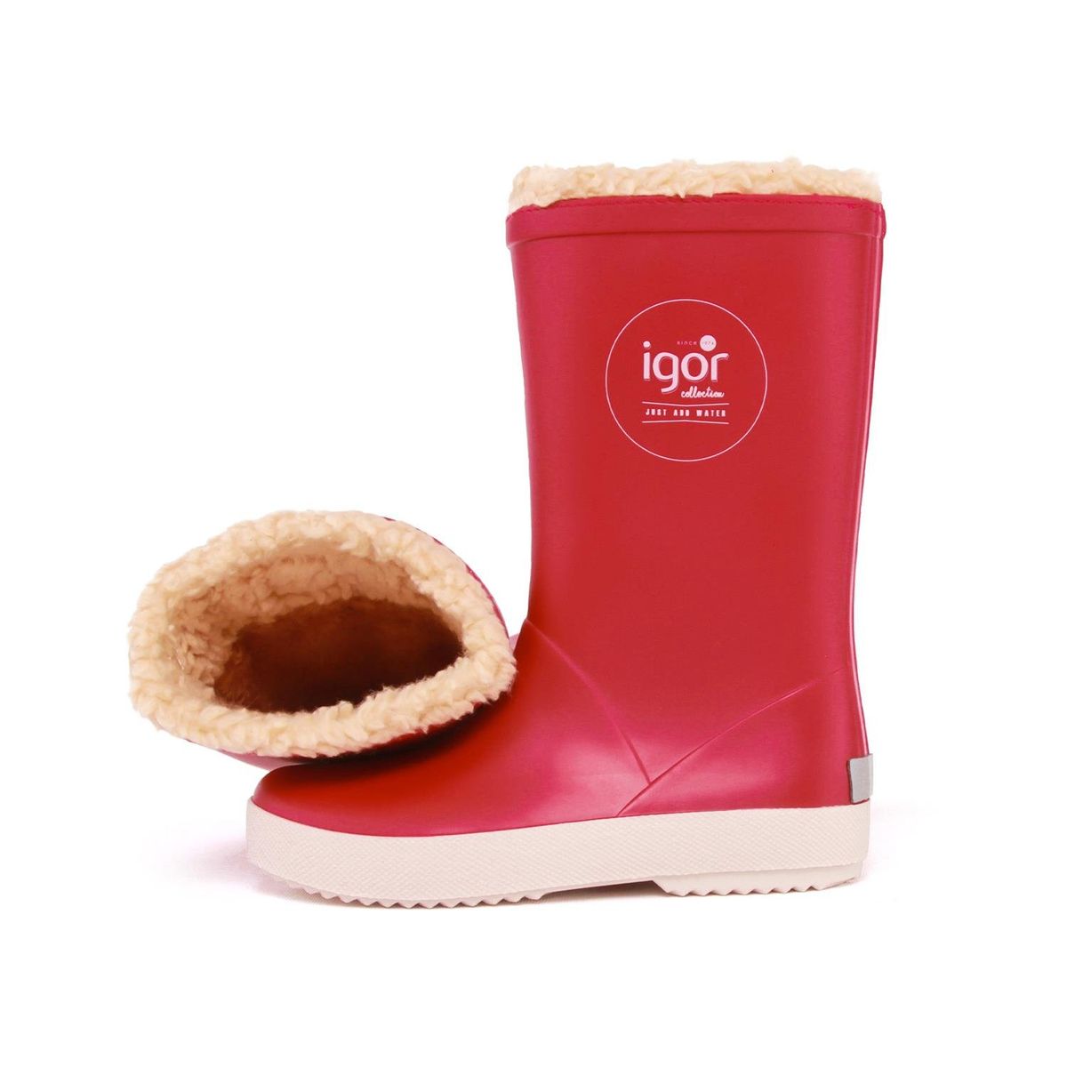 Igor Igor ÇOCUK KÜRKLÜ YAĞMUR ÇİZMESİ W10207 SPLASH NAUTICO BORREGUITO