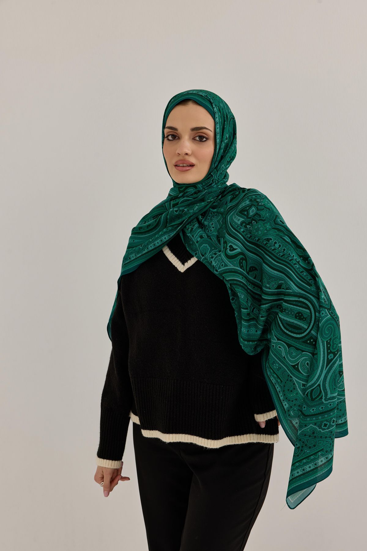 Harmony Etnik Desen Şal