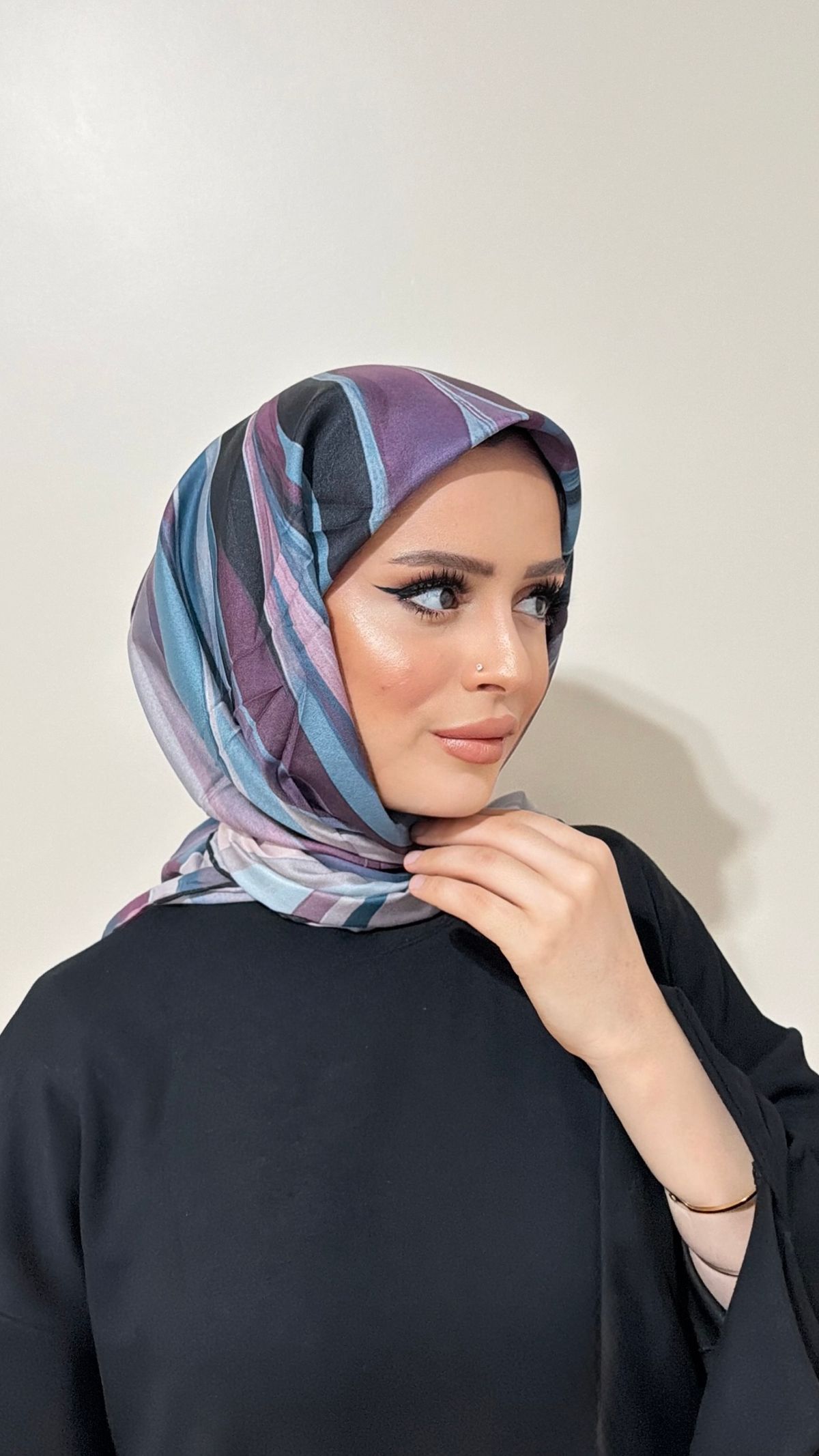 RİVA PAMUK EŞARP RAİNBOW 14