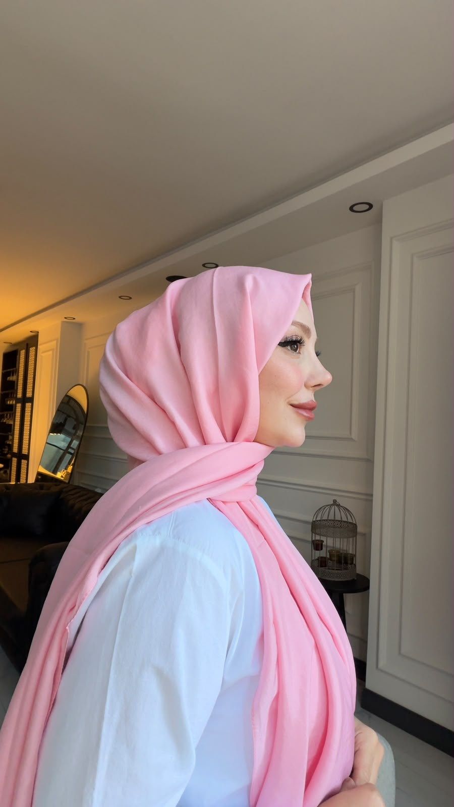 VUAL/BRİSA ŞAL ŞEKER PEMBE