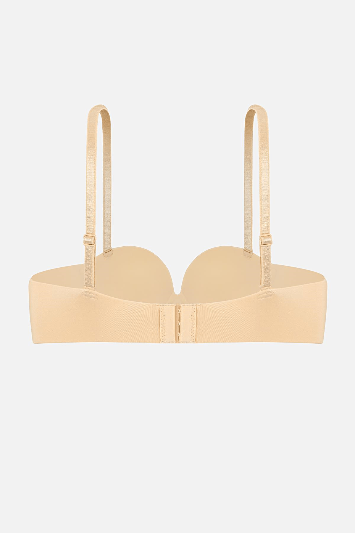 Lotus Lazer Dikişsiz Balensiz Push Up Sütyen - 2818 - Ten