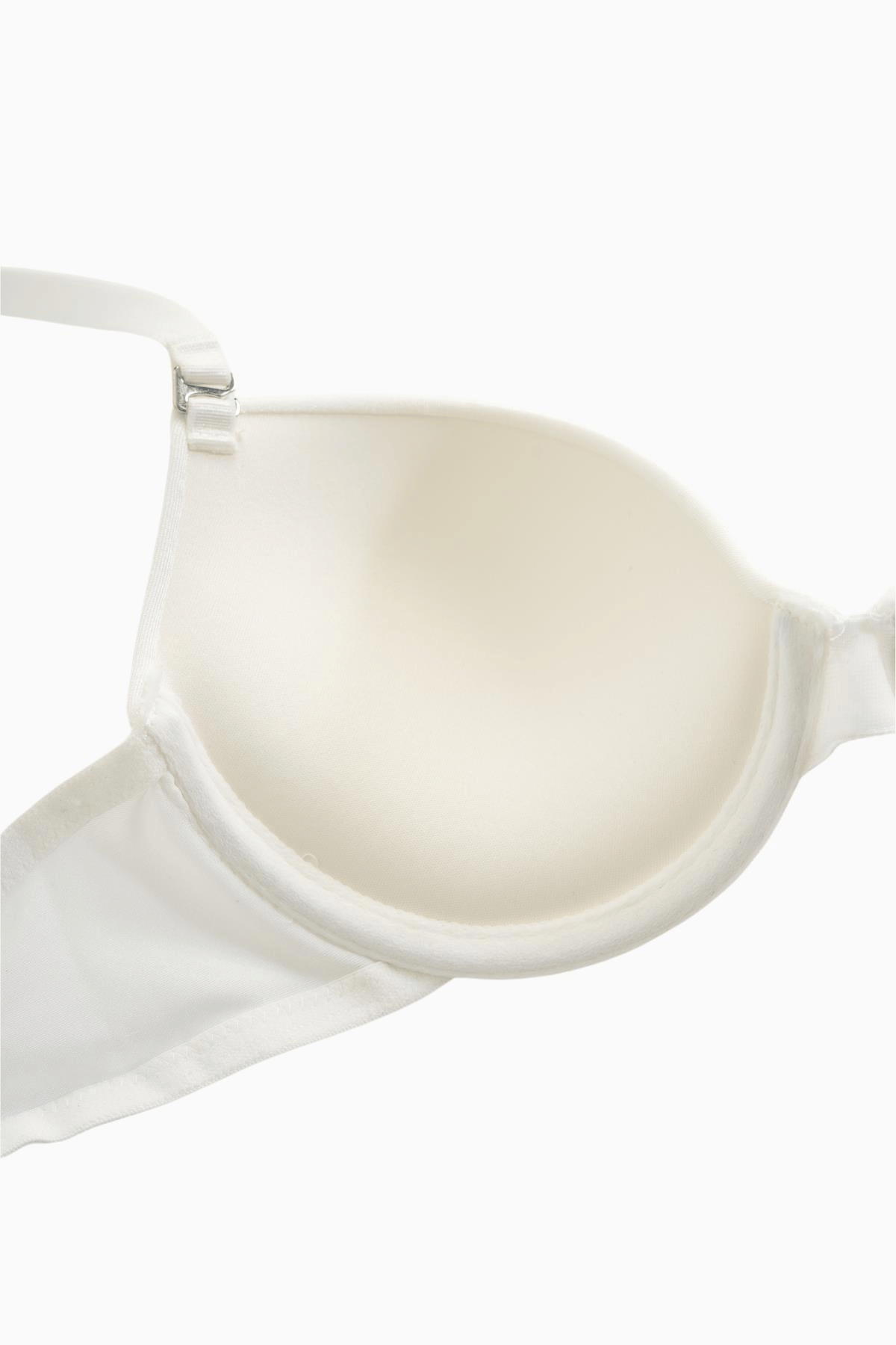 Luna Tak-Çıkar Askılı Mikro Sütyen - Soft Push Up, Yarı Dolgulu - Basic - 2533 - Ekru