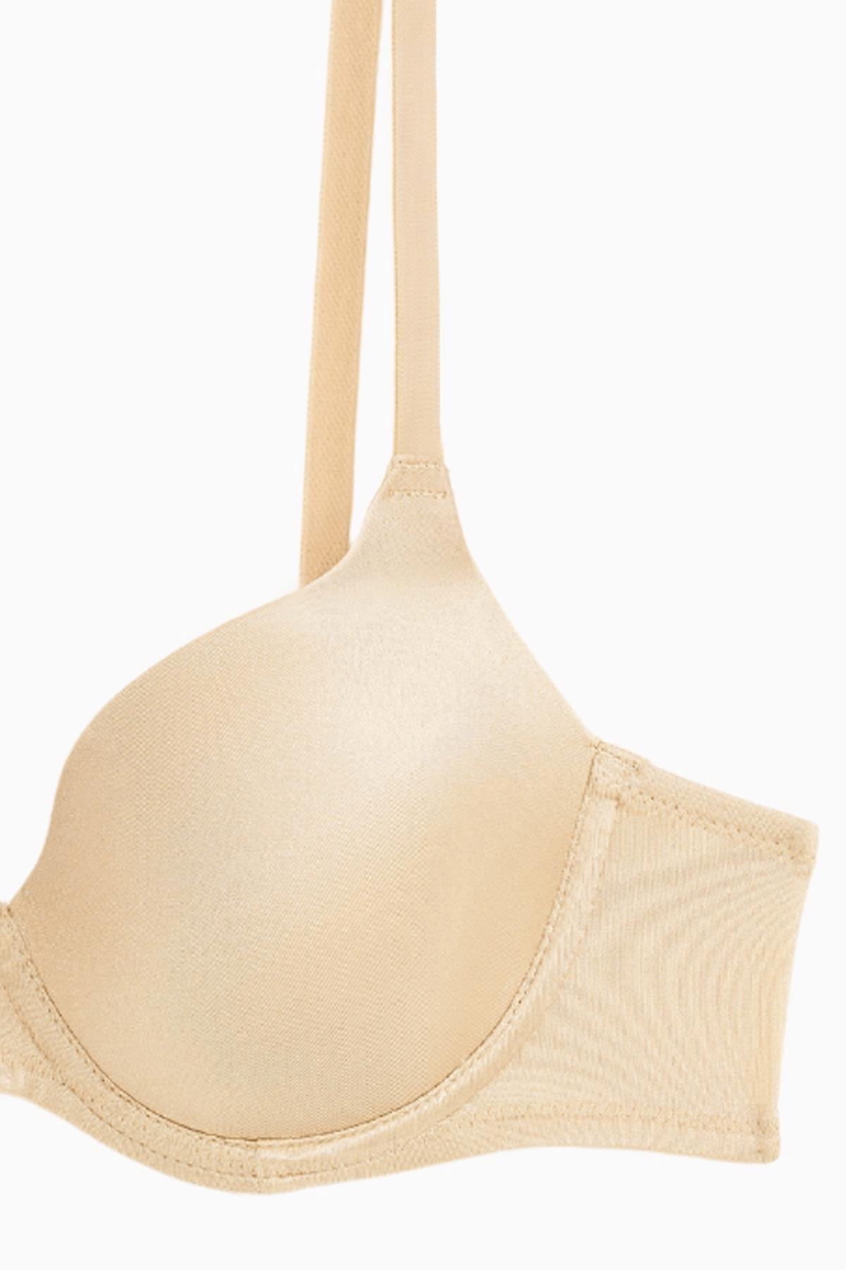Luna Tak-Çıkar Askılı Mikro Sütyen - Soft Push Up, Yarı Dolgulu - Basic - 2533 - Ten