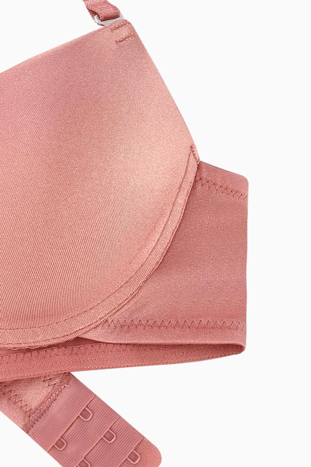 Luna Tak-Çıkar Askılı Mikro Sütyen - Soft Push Up, Yarı Dolgulu - Basic - 2533 - Gül Kurusu
