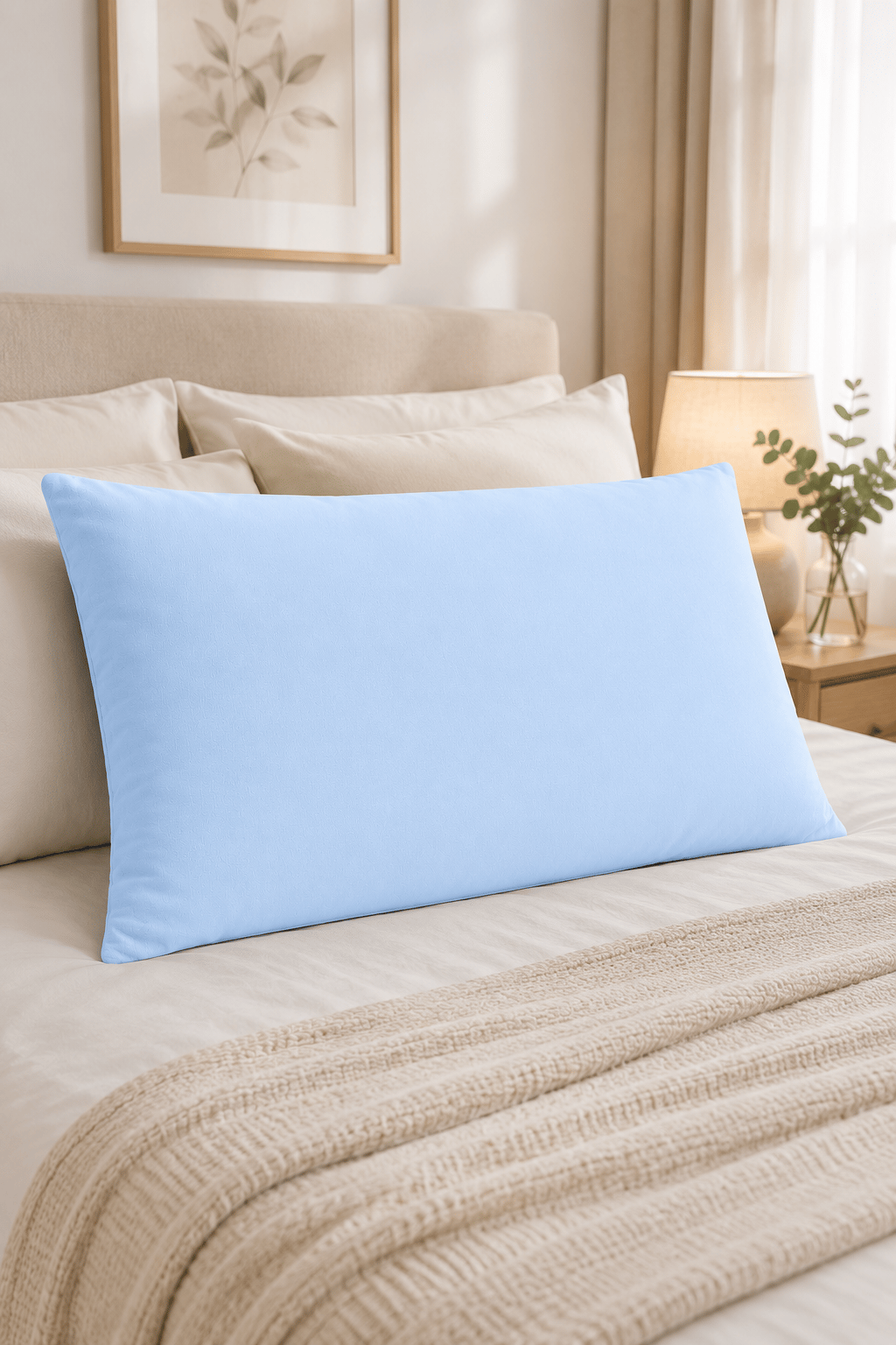 ÇetHome 50x70 cm Yeşil Yastık Koruyucu Kapaklı Kılıf