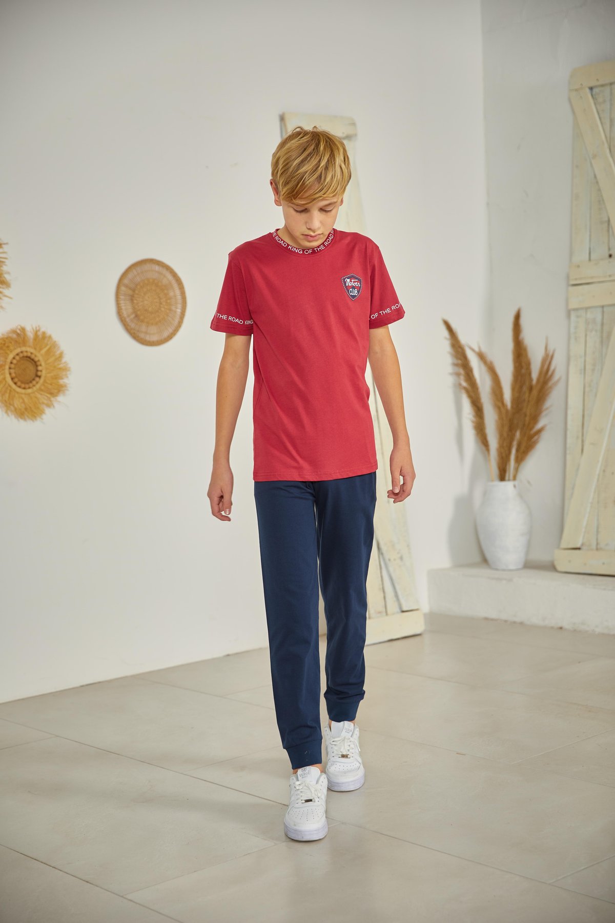 Erdem Weweus Bordo Erkek Çocuk Pijama Takımı 809