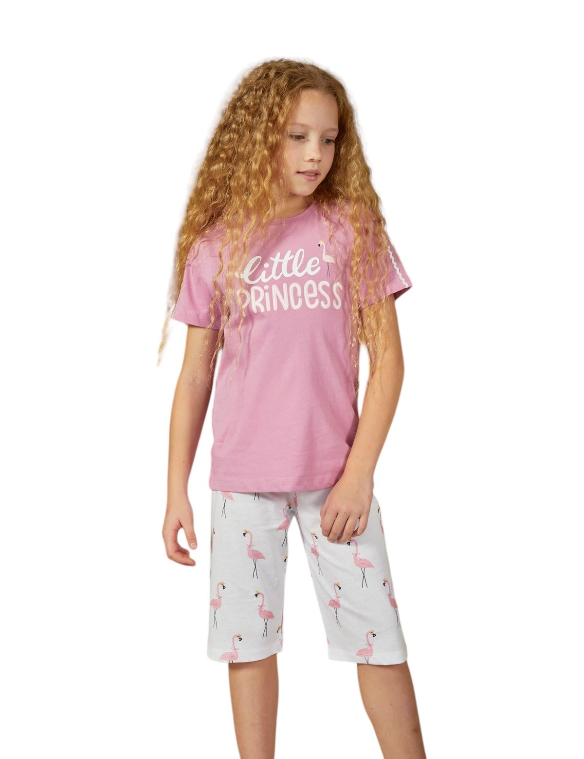 Weweus Lila Kız Çocuk Pijama Takımı 822