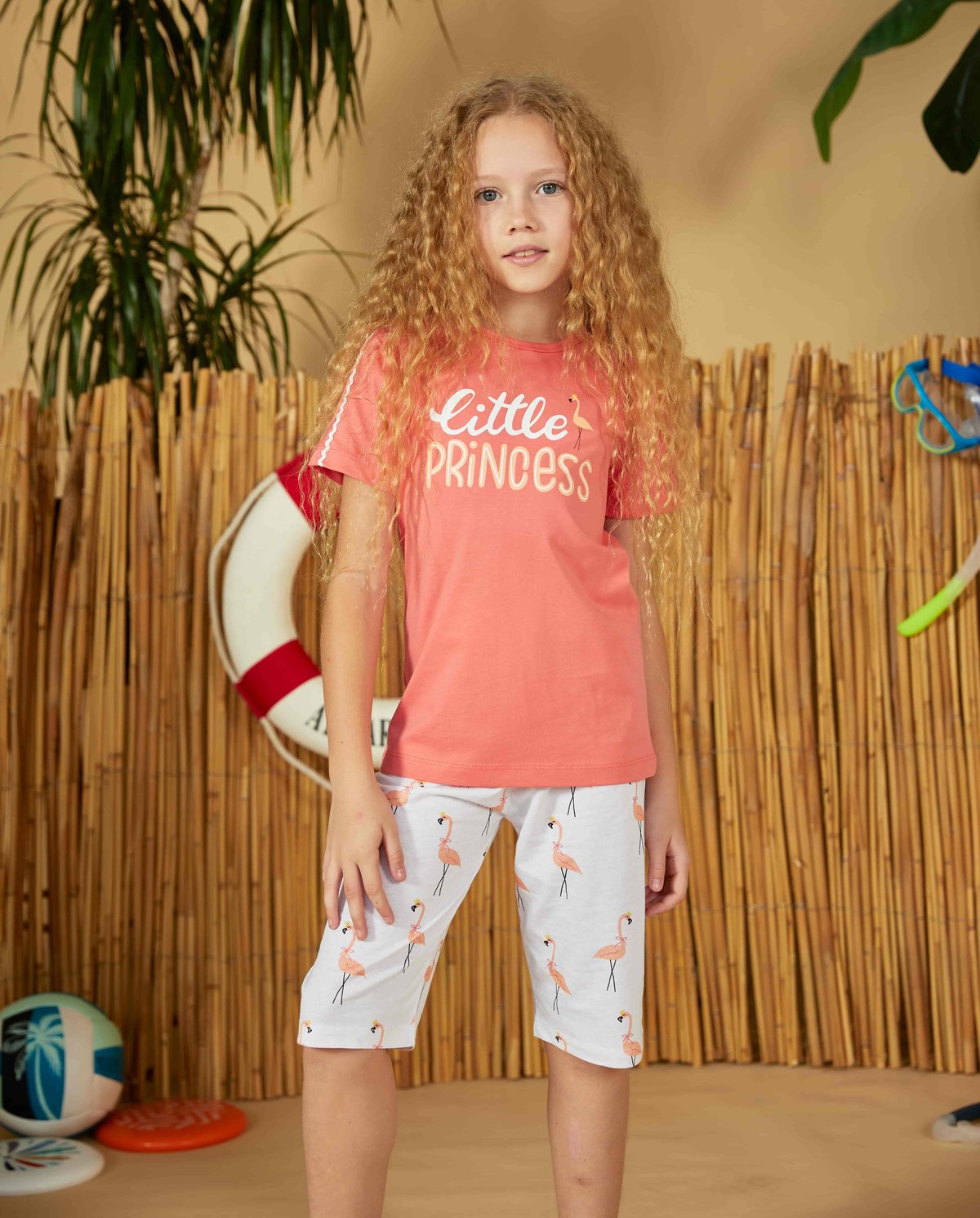Weweus Pembe Kız Çocuk Pijama Takımı 822