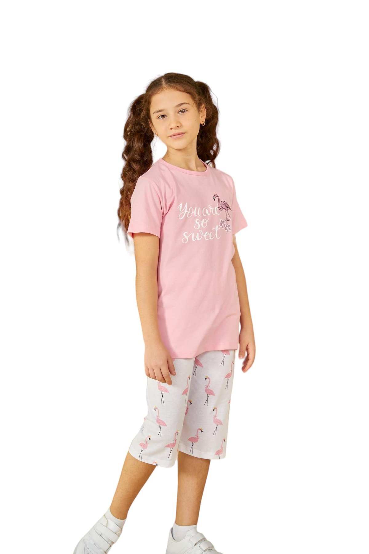 Erdem Weweus Pembe Kız Çocuk Pijama Takımı 801