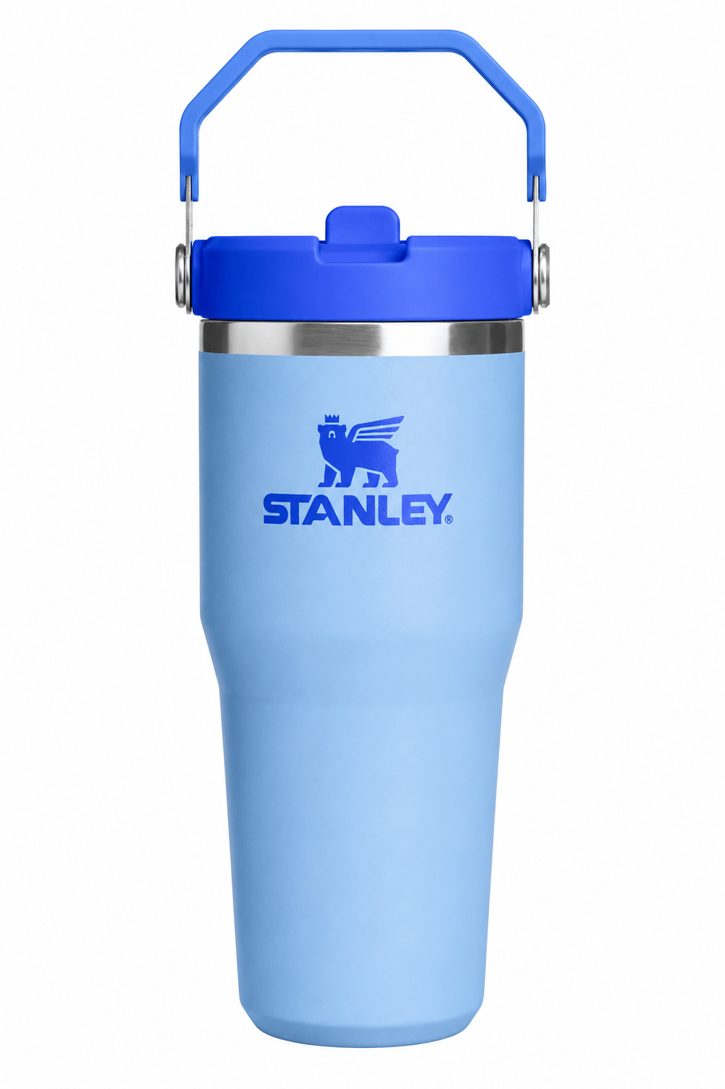 Stanley Mavi Renk The Iceflow Flip Straw Pipetli Termos Bardak 0,41 LT