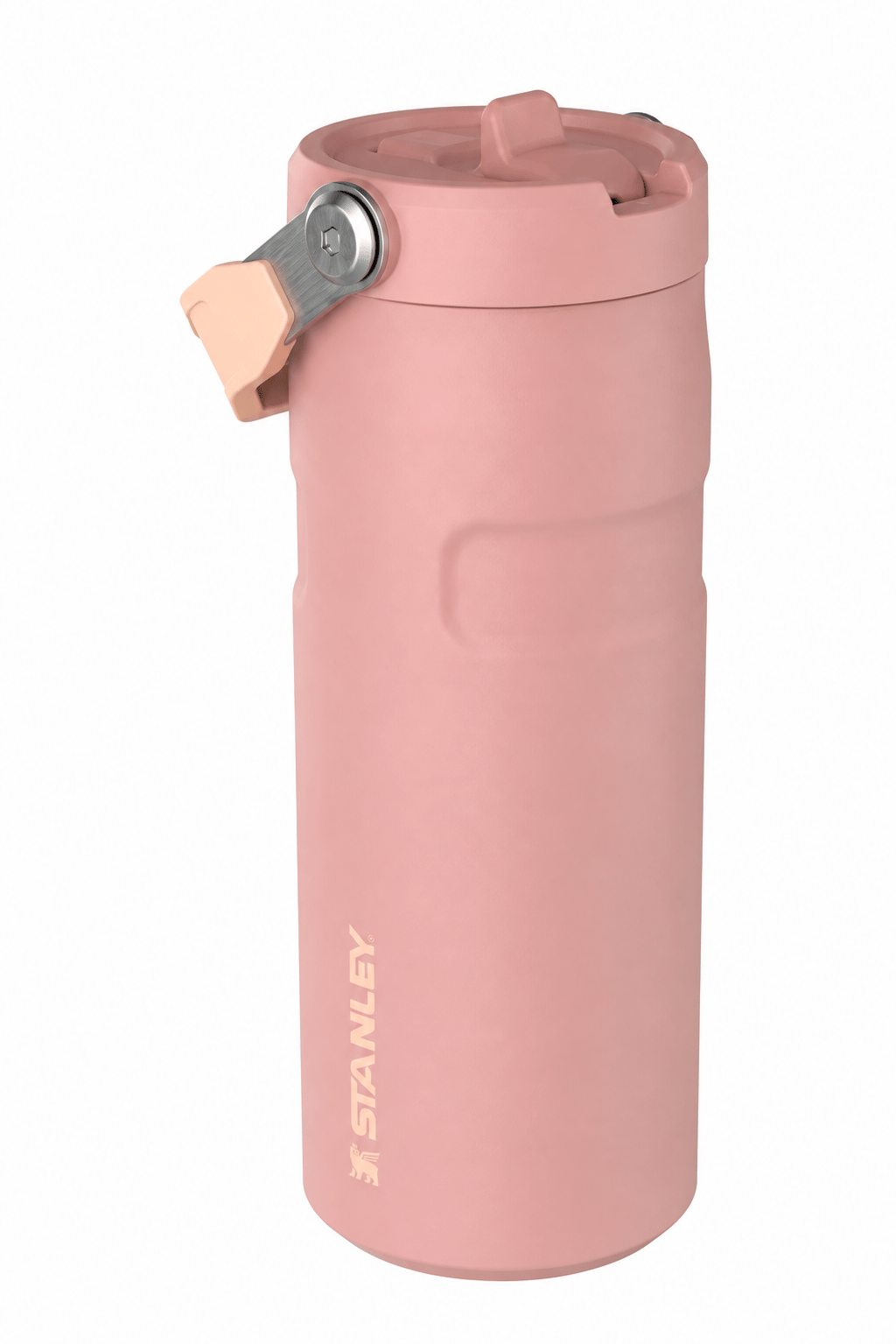 Stanley Pembe Renk The IceFlow Flip Straw 2.0 Pipetli Termos Bardak 0,47 LT