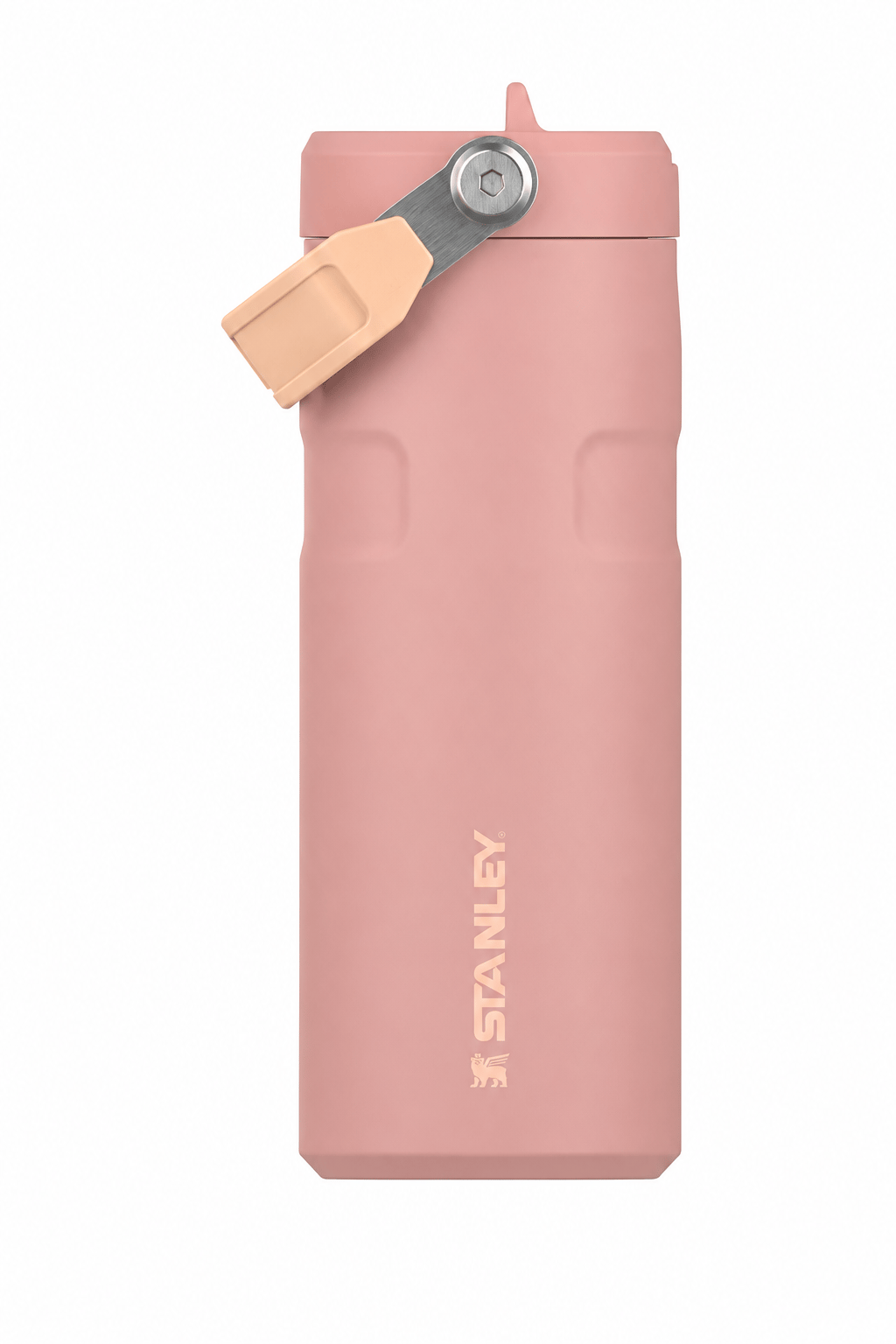 Stanley Pembe Renk The IceFlow Flip Straw 2.0 Pipetli Termos Bardak 0,47 LT