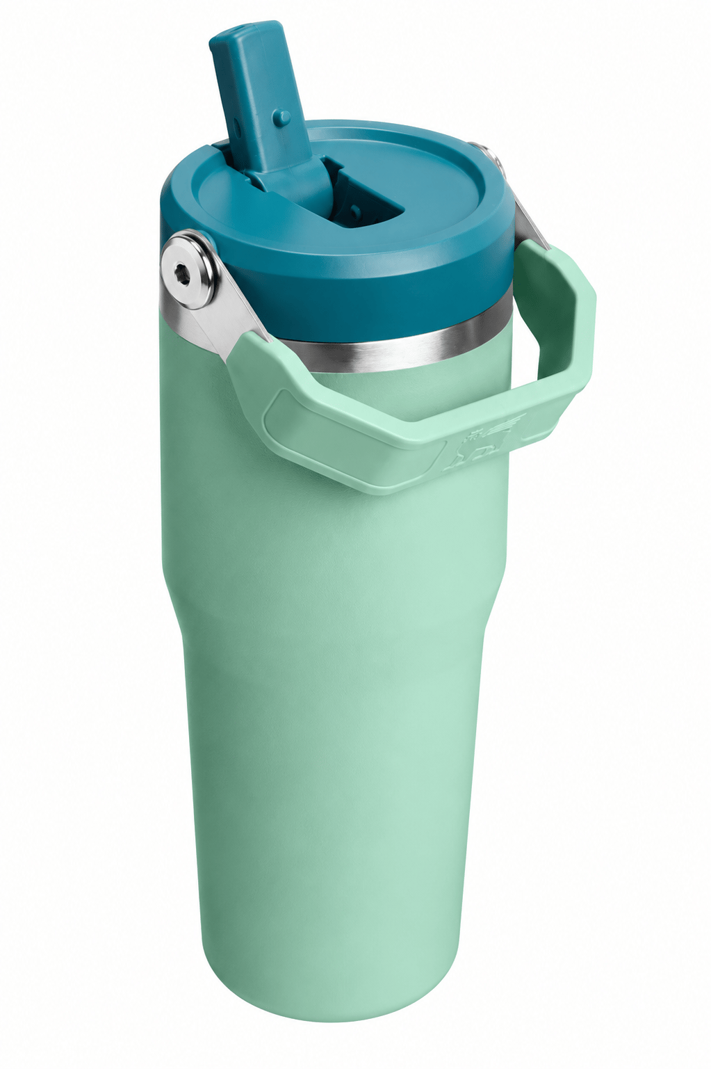 Stanley Yeşil Renk The Iceflow Flip Straw Pipetli Termos Bardak 0,41 LT
