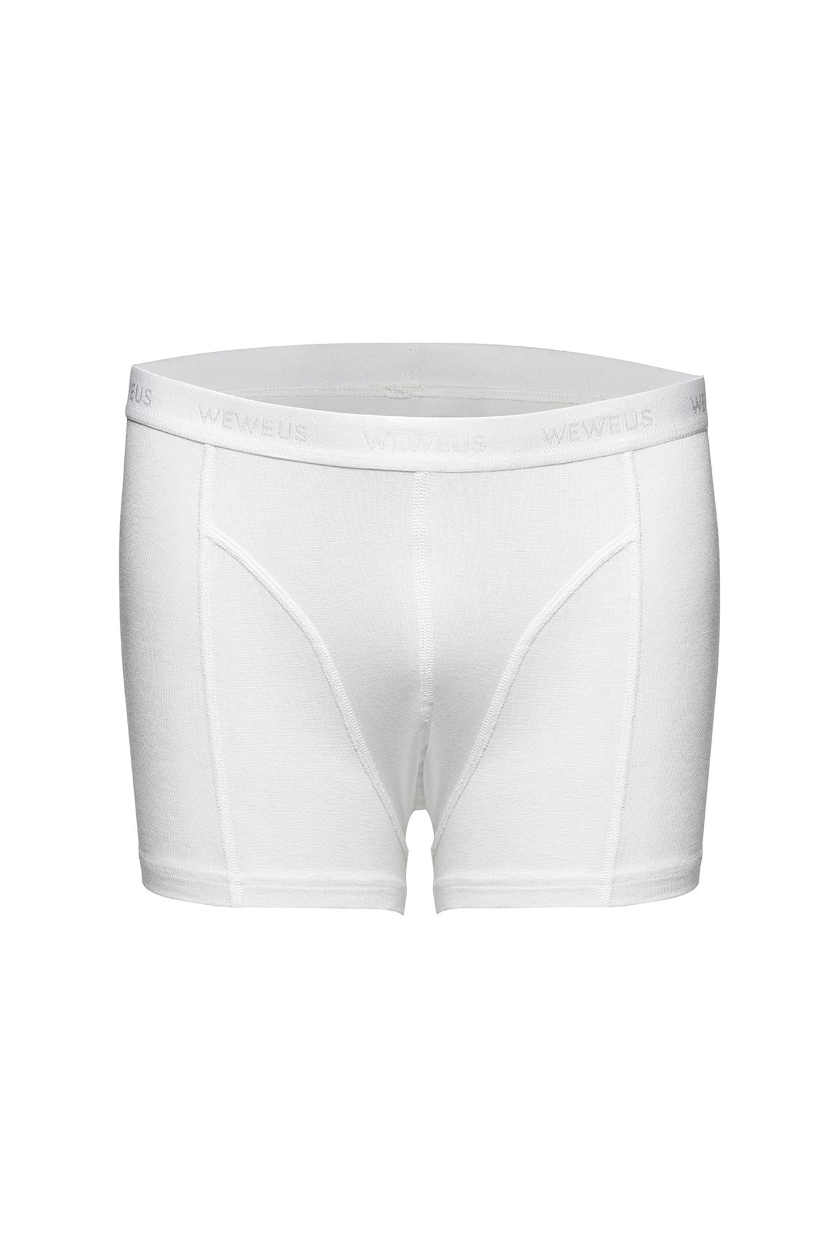 Weweus Beyaz 3lü Micro Modal Premium Erkek Boxer 14183