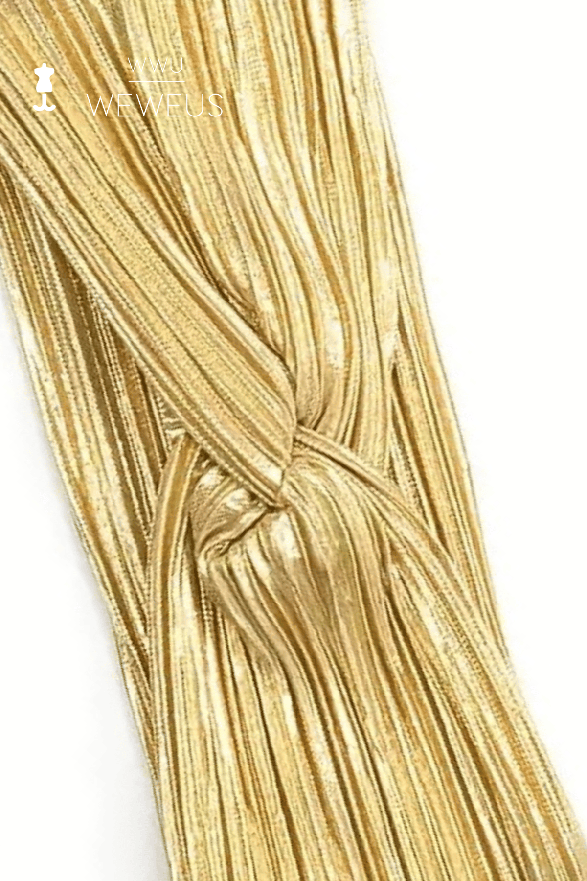 WeWeus Parlak Gold Altın Renk Premium Kadın Saç Bandı