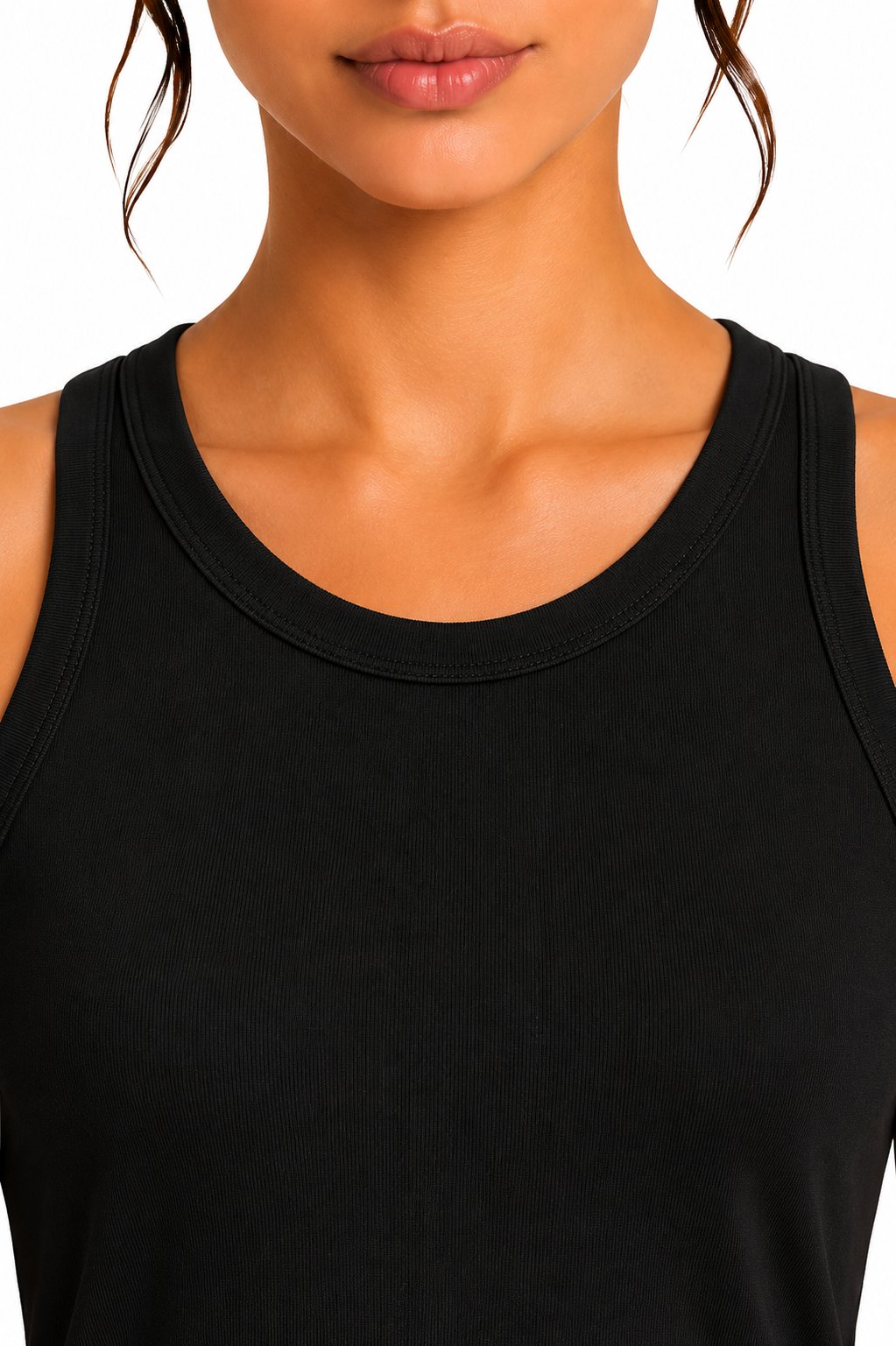 Weweus Siyah Viskon Yumuşak Dokulu Atlet Body Tişört  2108