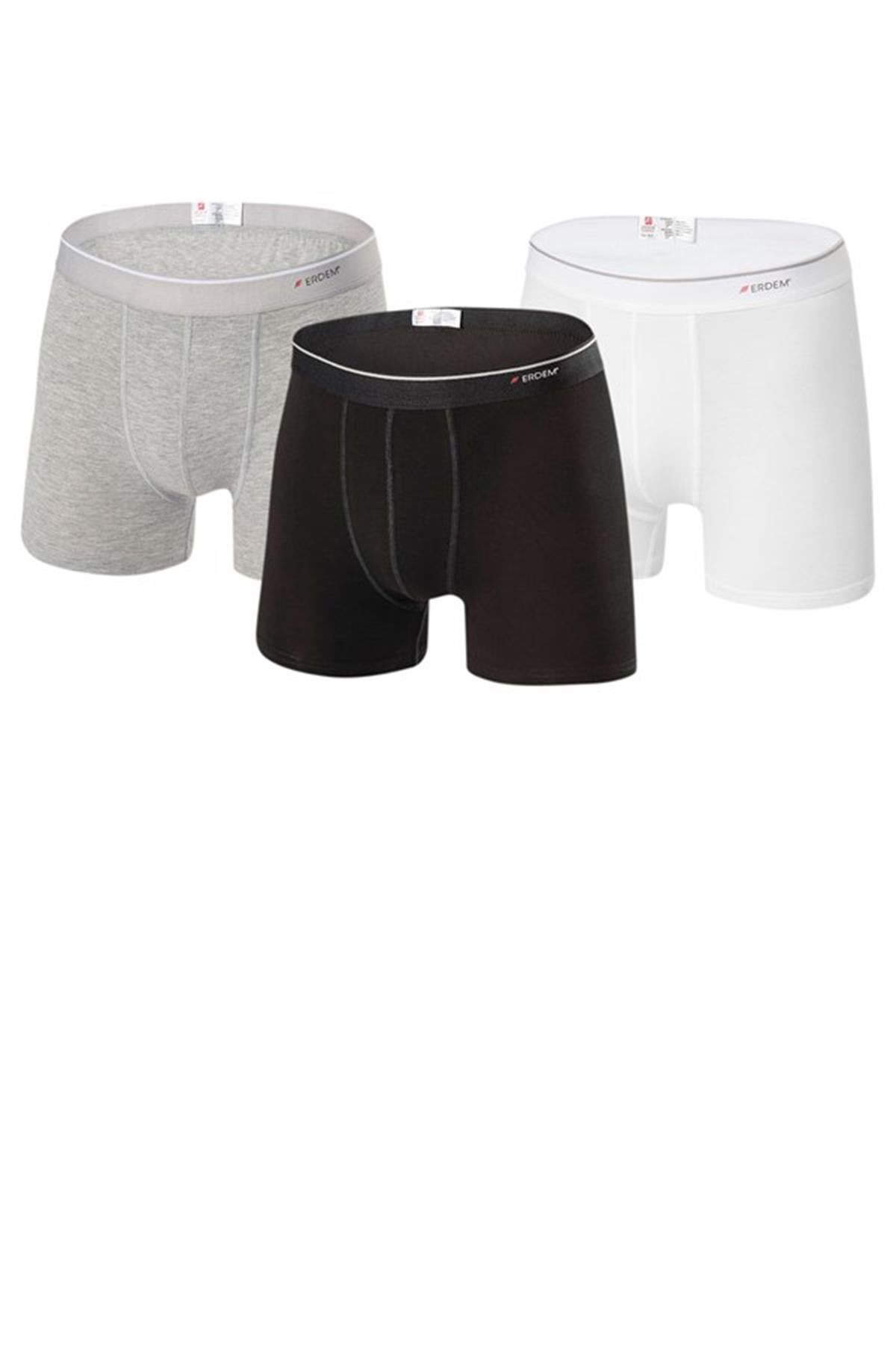 Erdem İç Giyim 3'lü Basic Boxer