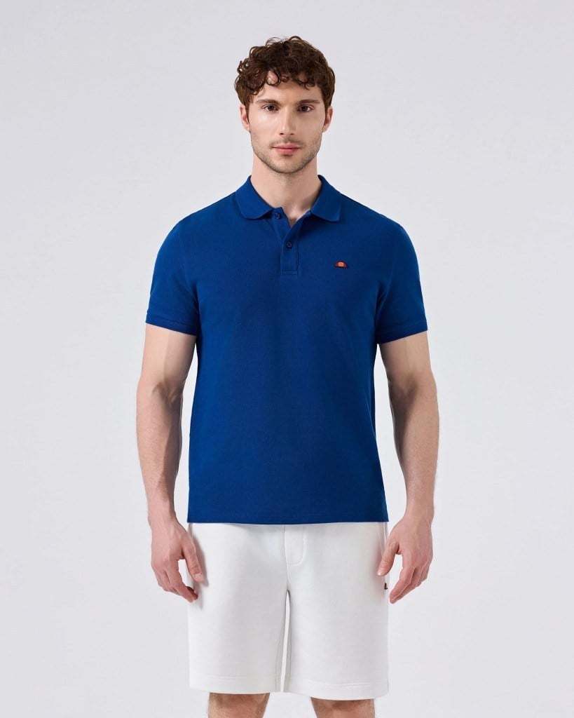 Ellesse 6SM5044-BL Erkek Polo Yaka Tişört - Mavi