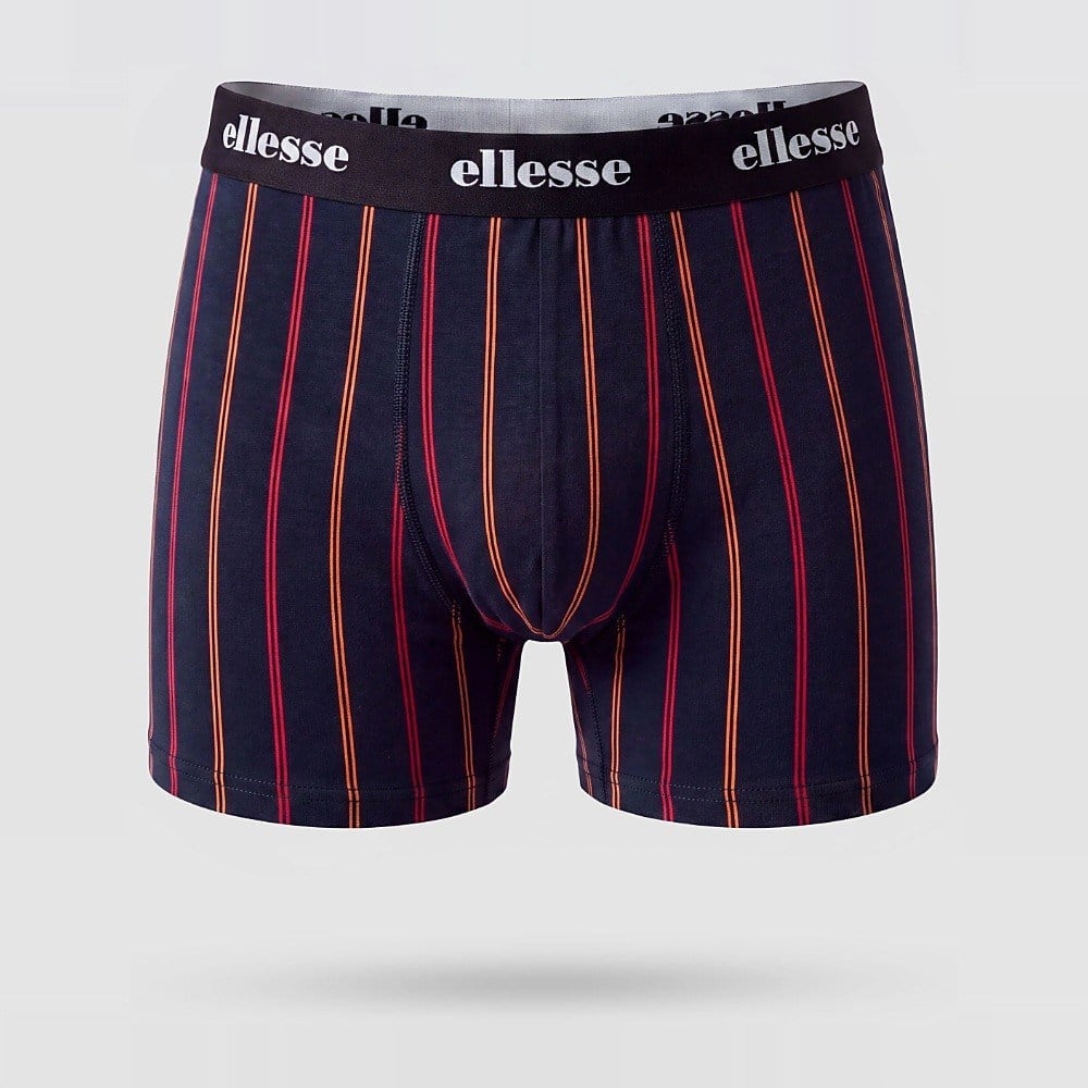 Ellesse 6SM9062-NV Erkek Pamuklu Boxer - Lacivert
