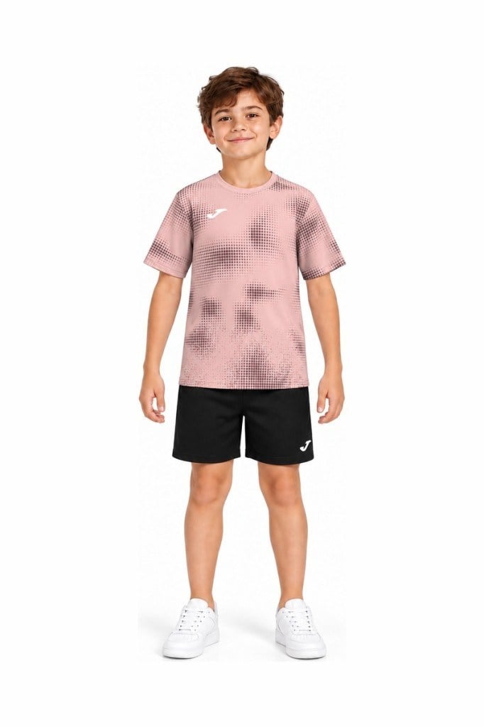 Joma 500935.548 Çocuk Tişört Şort Takımı Pembe